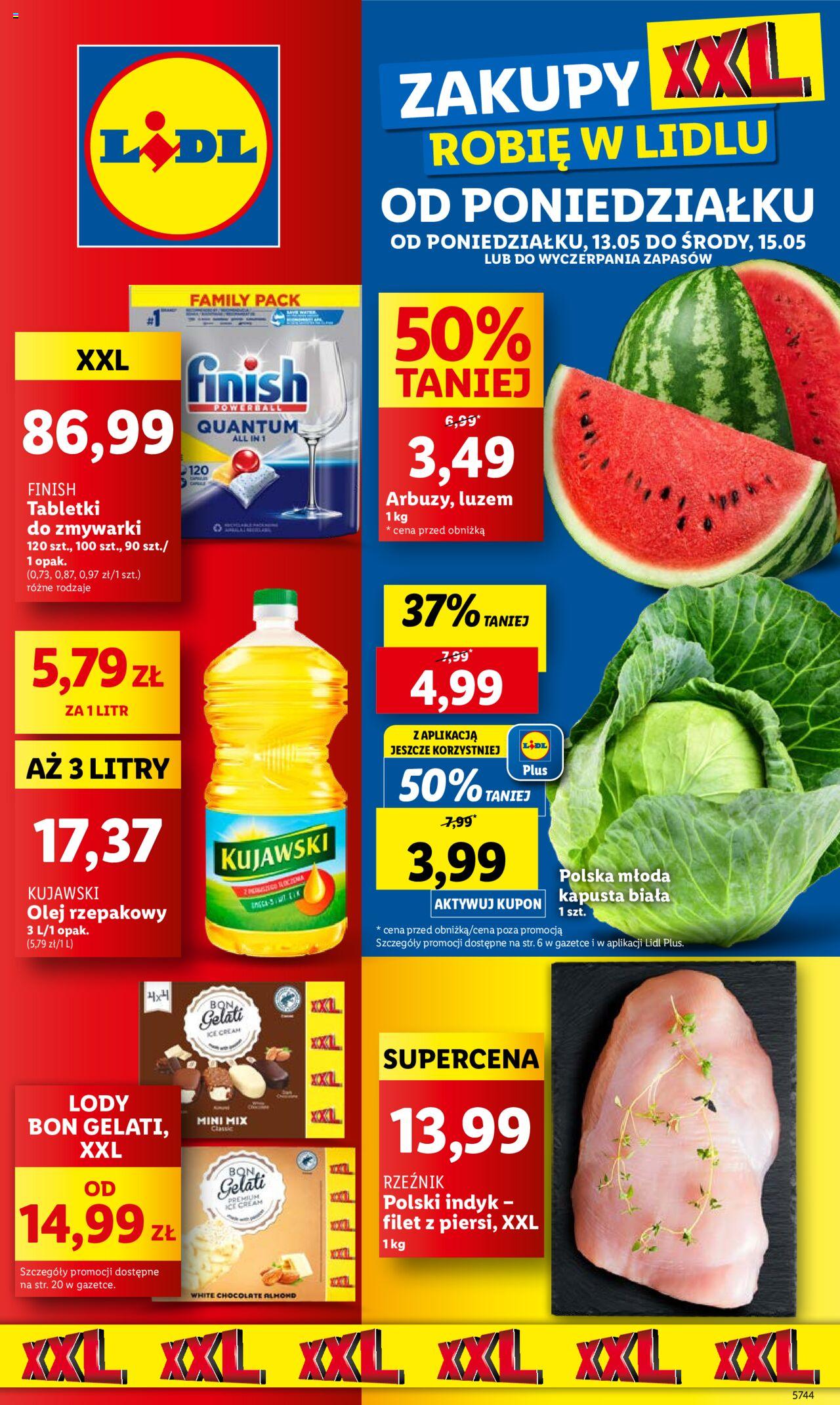 LIDL gazetka ważna od 13.05.2024 do 15.05.2024 strona 1