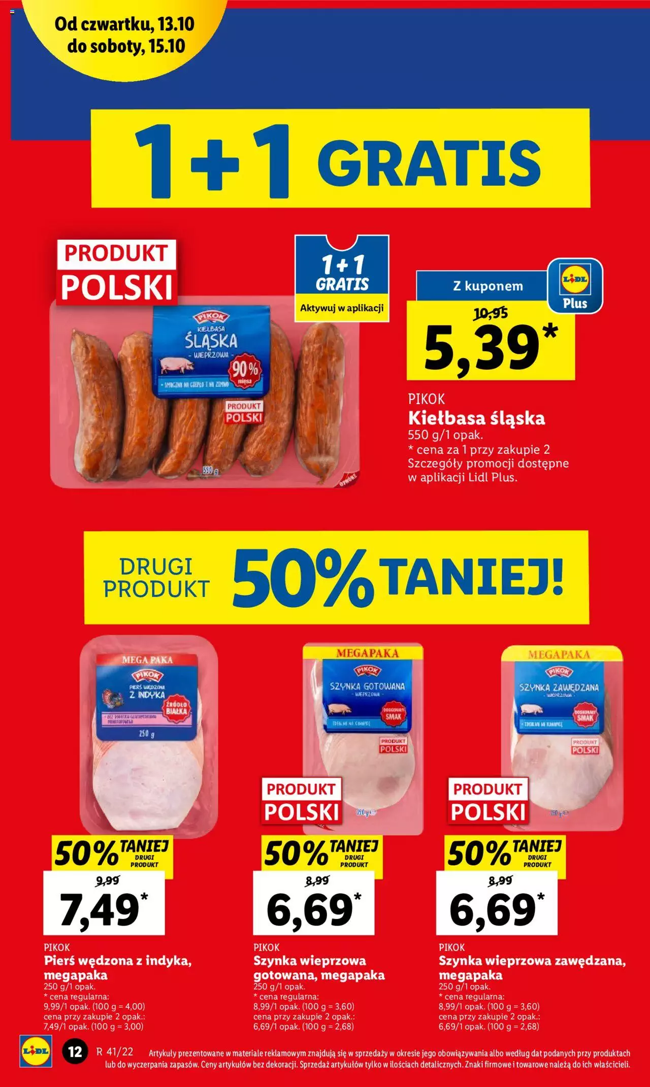Lidl gazetka ważna od 13.10.2022 do 15.10.2022 strona 12