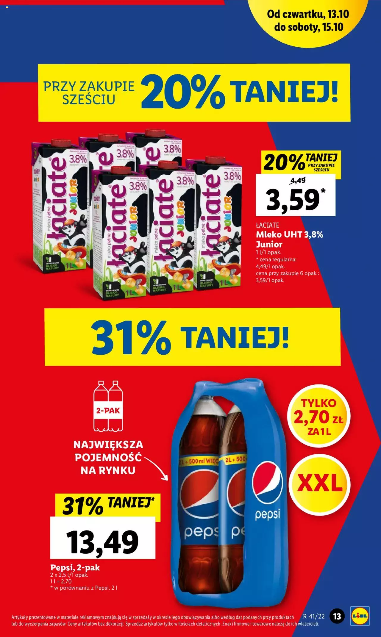 Lidl gazetka ważna od 13.10.2022 do 15.10.2022 strona 13