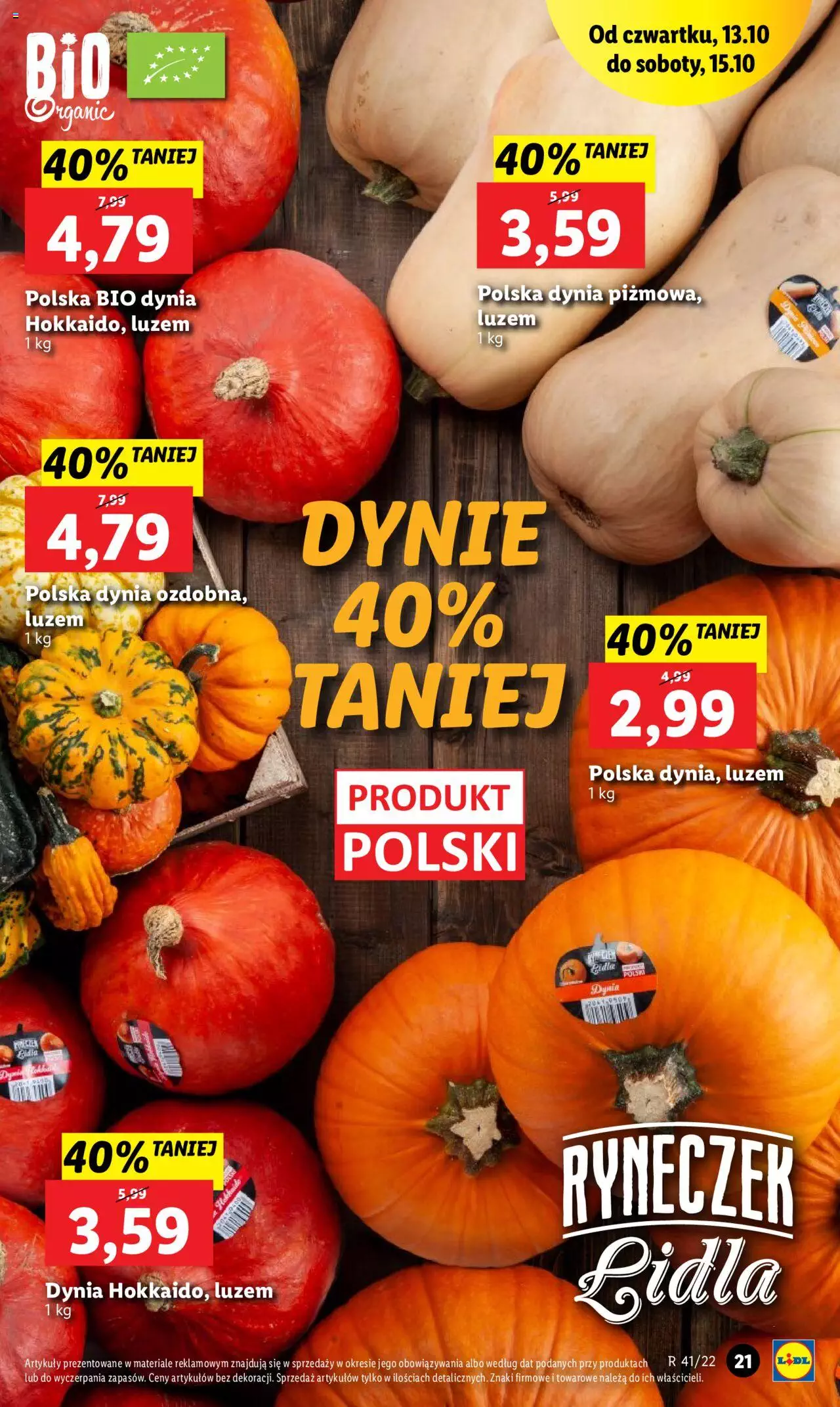Lidl gazetka ważna od 13.10.2022 do 15.10.2022 strona 21