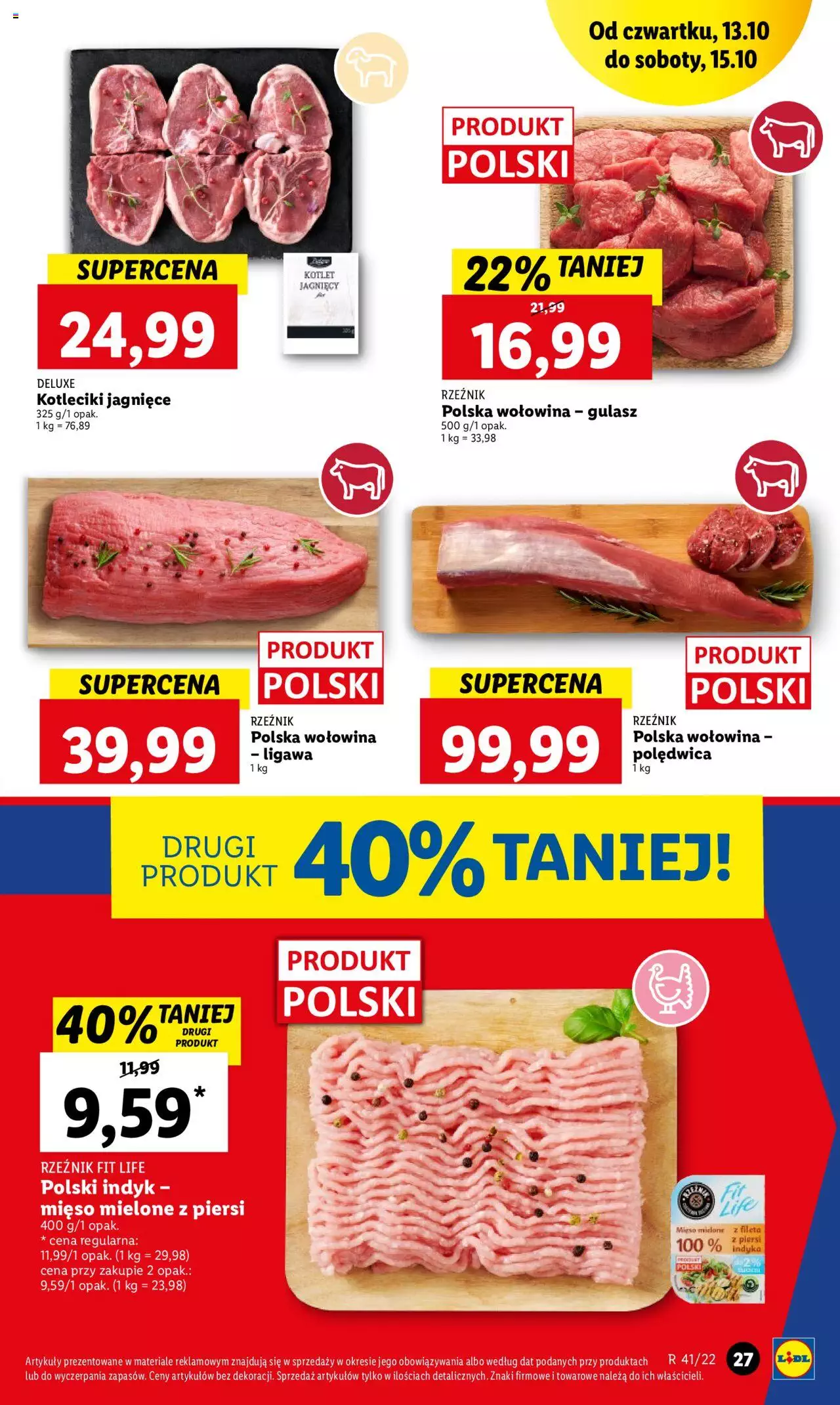 Lidl gazetka ważna od 13.10.2022 do 15.10.2022 strona 27