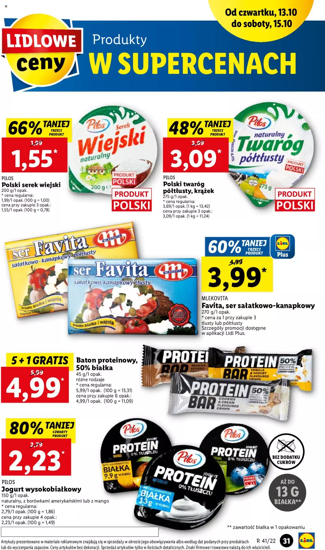 Lidl gazetka ważna od 13.10.2022 do 15.10.2022 strona 31