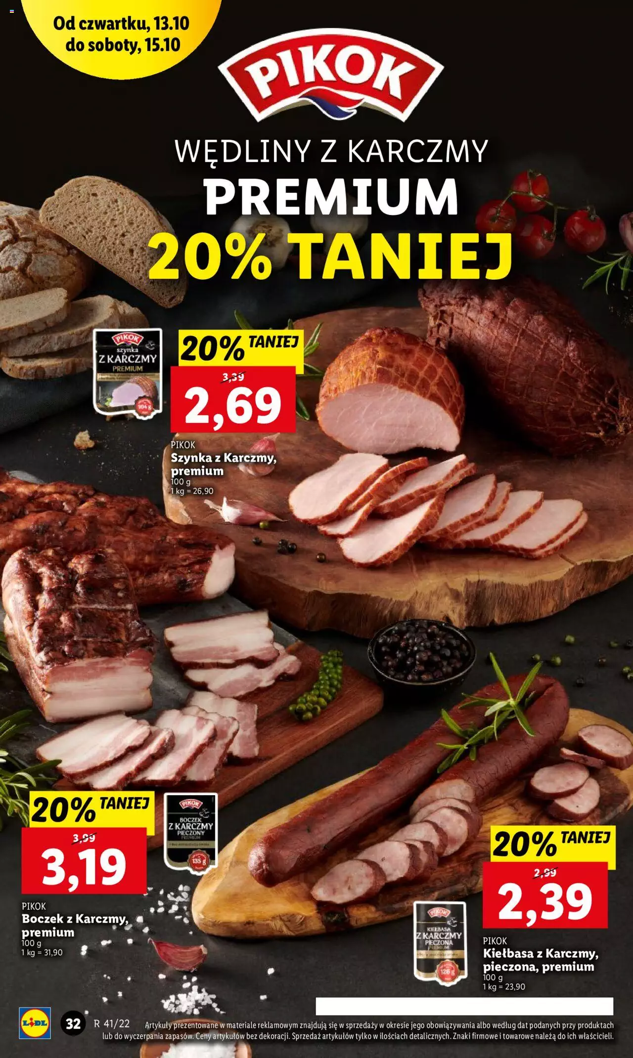 Lidl gazetka ważna od 13.10.2022 do 15.10.2022 strona 32