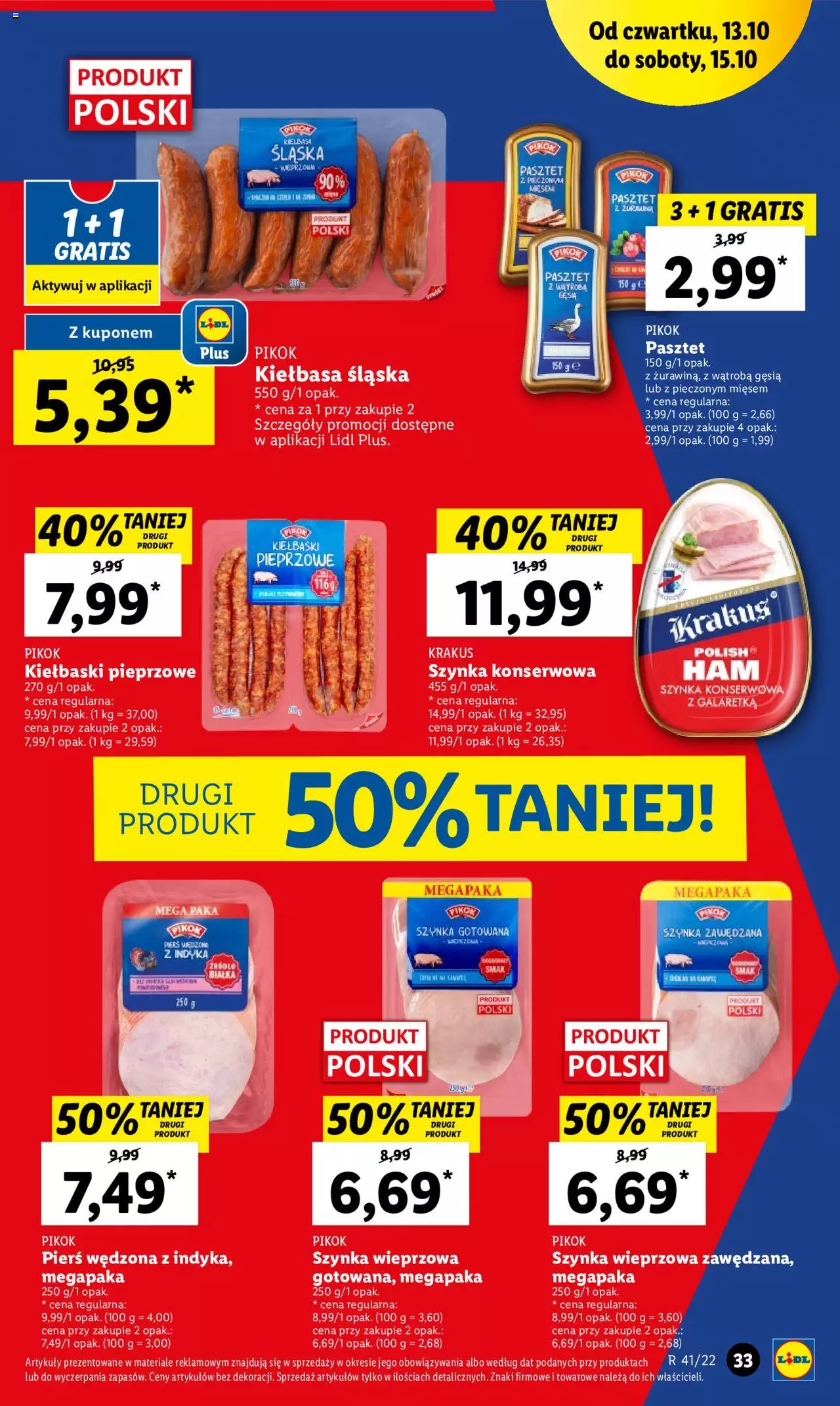 Lidl gazetka ważna od 13.10.2022 do 15.10.2022 strona 33