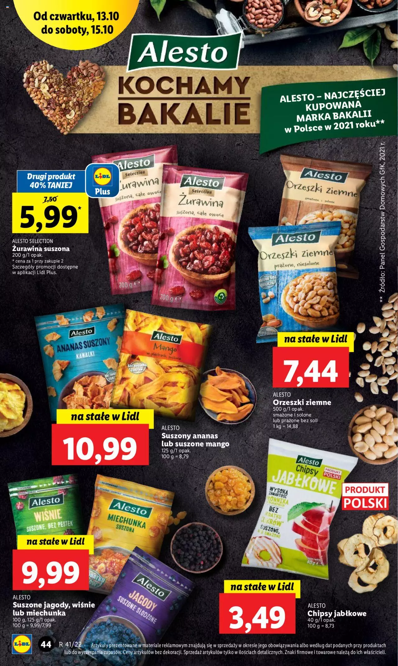 Lidl gazetka ważna od 13.10.2022 do 15.10.2022 strona 44