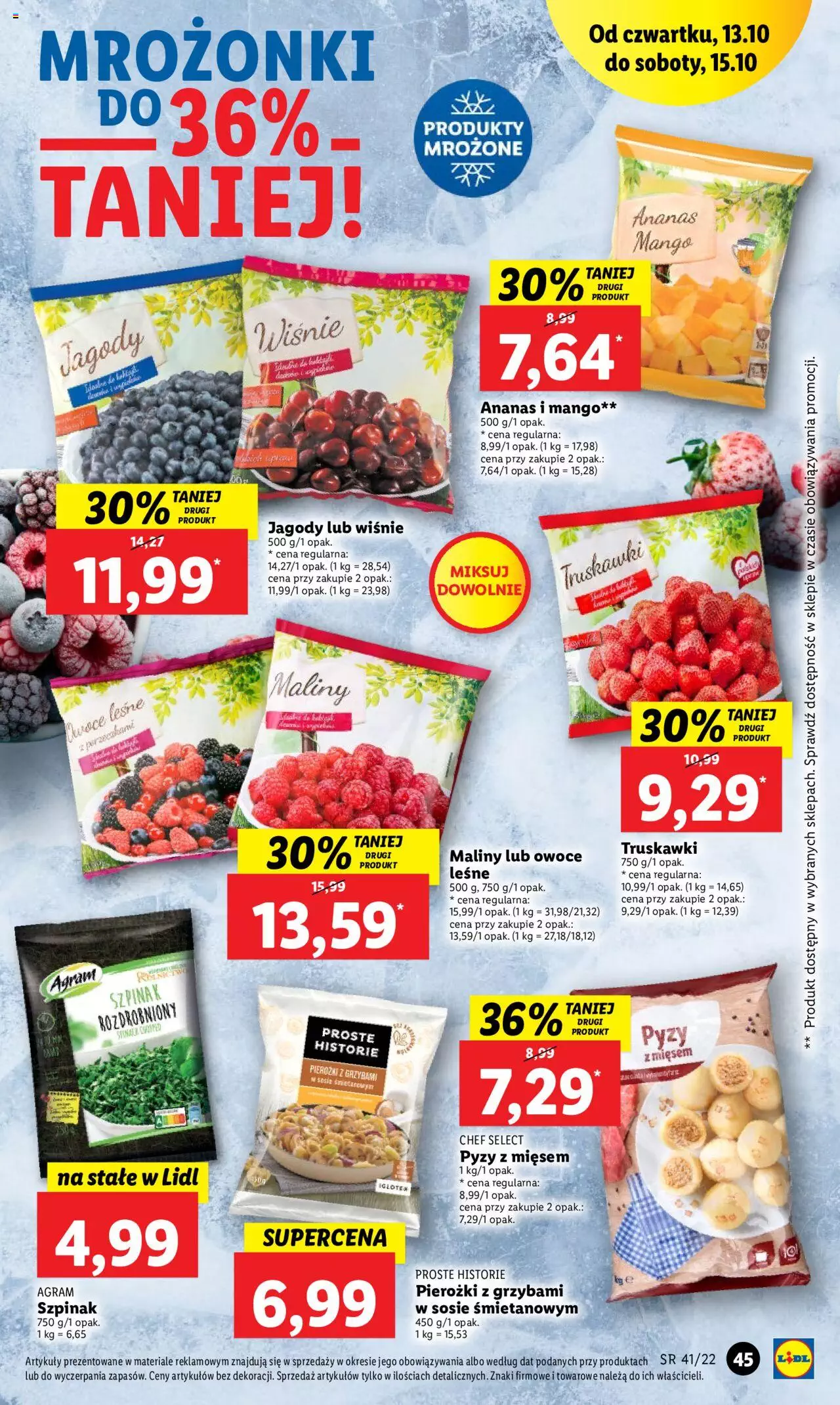 Lidl gazetka ważna od 13.10.2022 do 15.10.2022 strona 45