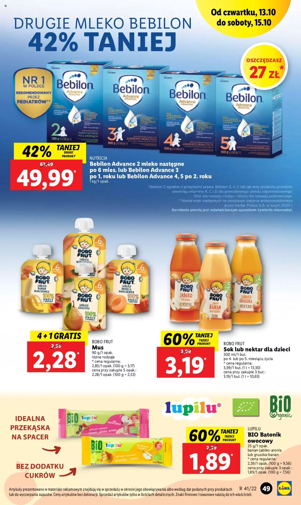 Lidl gazetka ważna od 13.10.2022 do 15.10.2022 strona 49