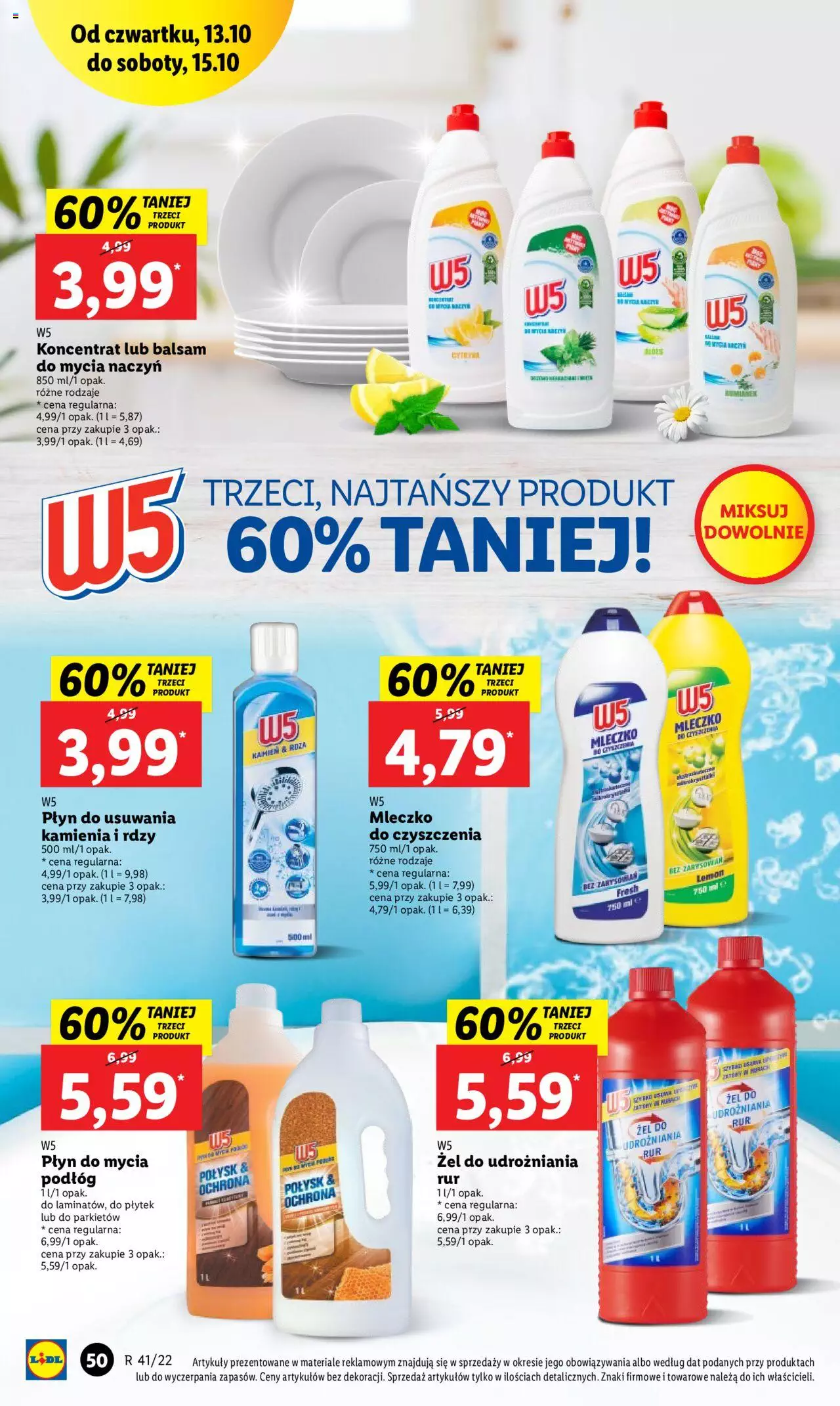Lidl gazetka ważna od 13.10.2022 do 15.10.2022 strona 50