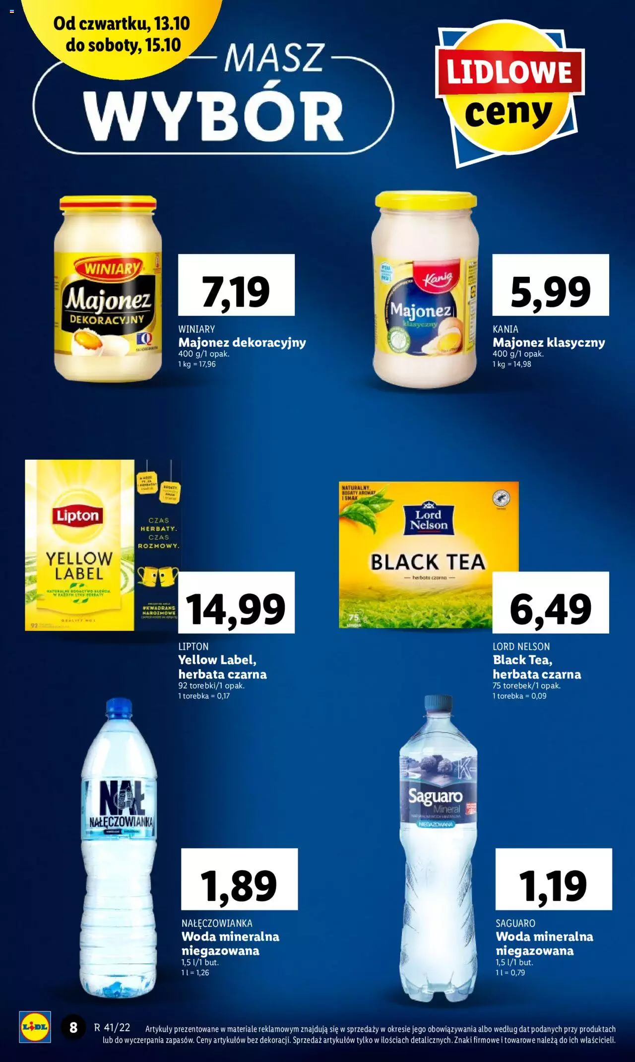 Lidl gazetka ważna od 13.10.2022 do 15.10.2022 strona 8