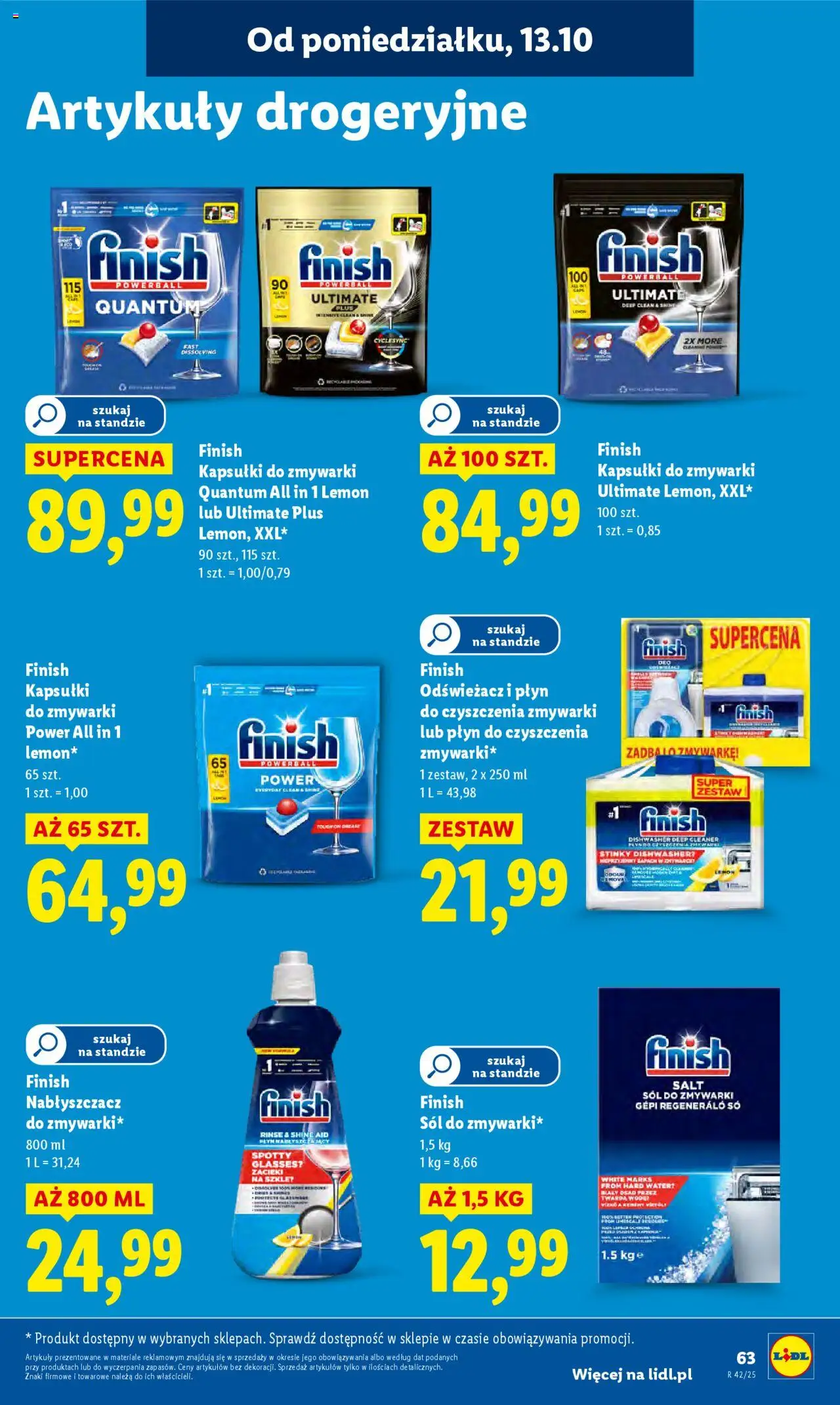 LIDL gazetka ważna od 13.10.2025 do 15.10.2025 strona 63