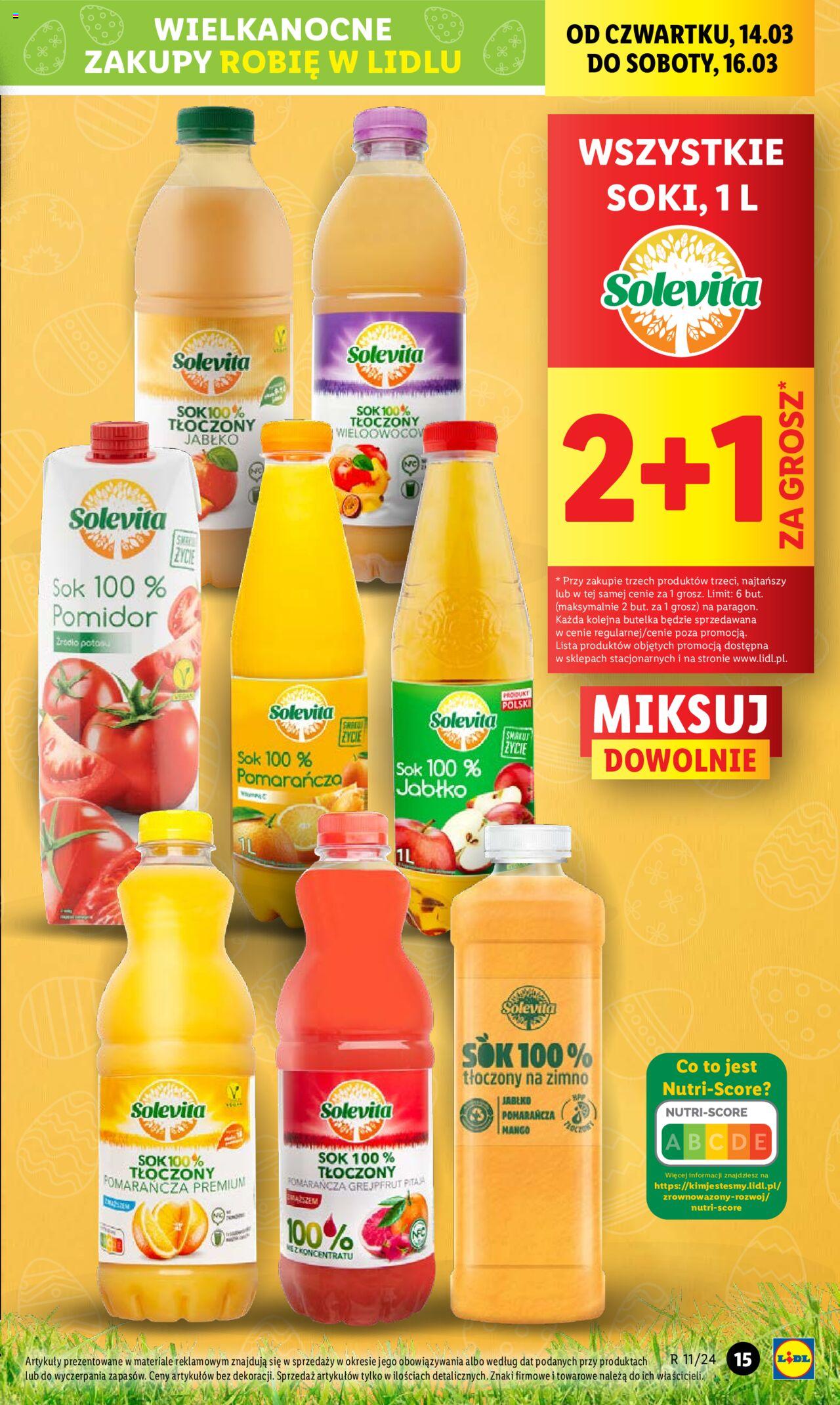 LIDL gazetka ważna od 14.03.2024 do 16.03.2024 strona 15