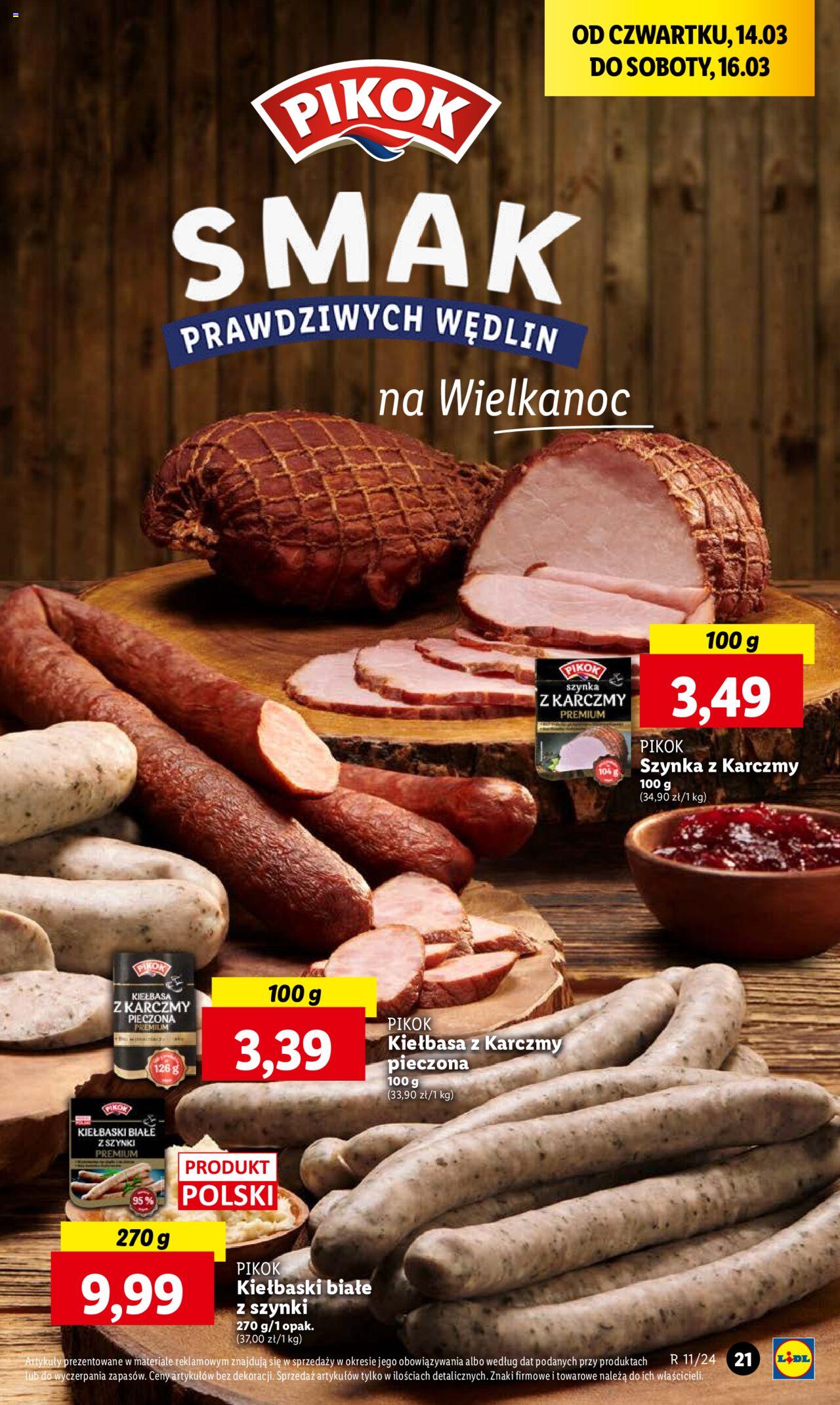 LIDL gazetka ważna od 14.03.2024 do 16.03.2024 strona 21