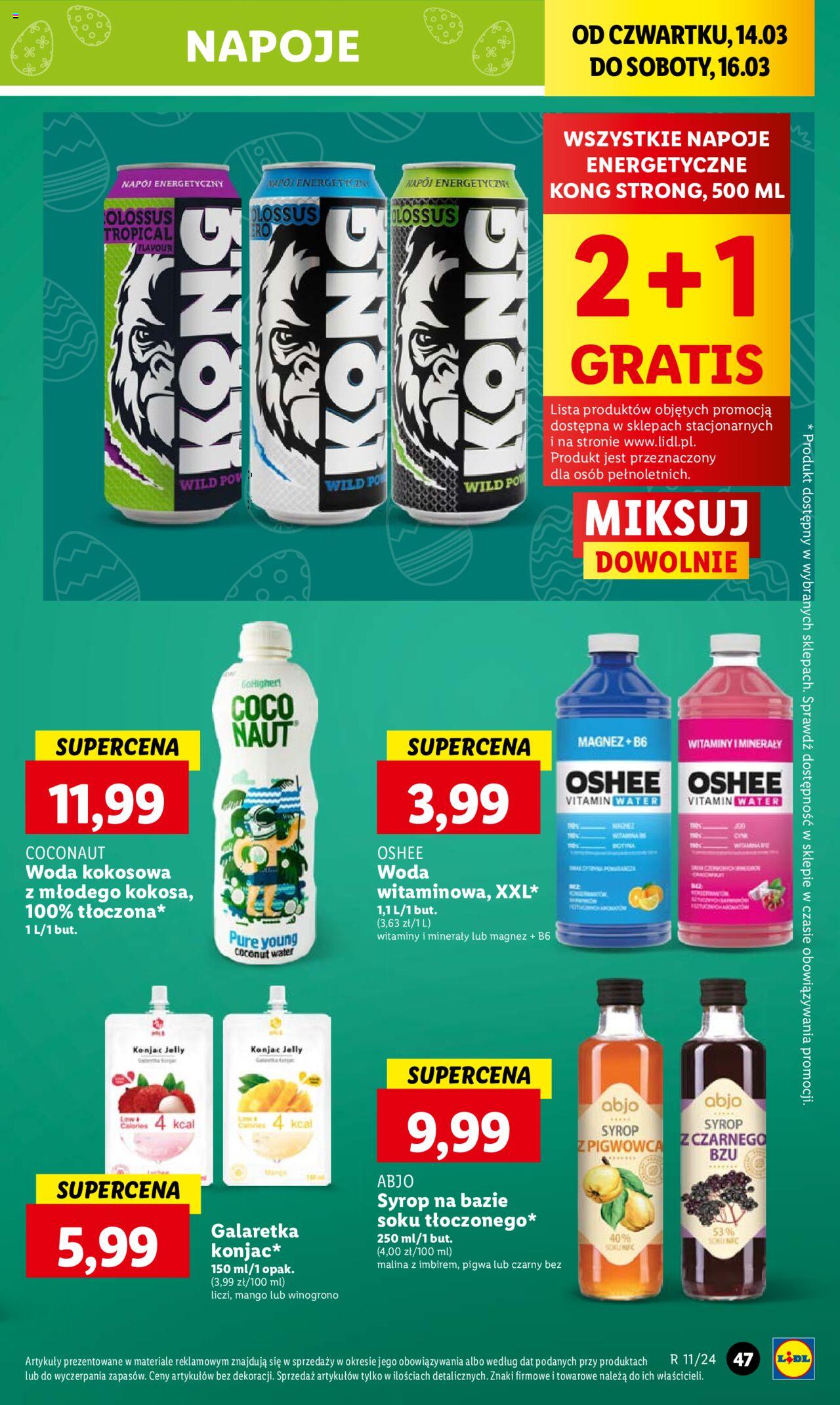 LIDL gazetka ważna od 14.03.2024 do 16.03.2024 strona 50
