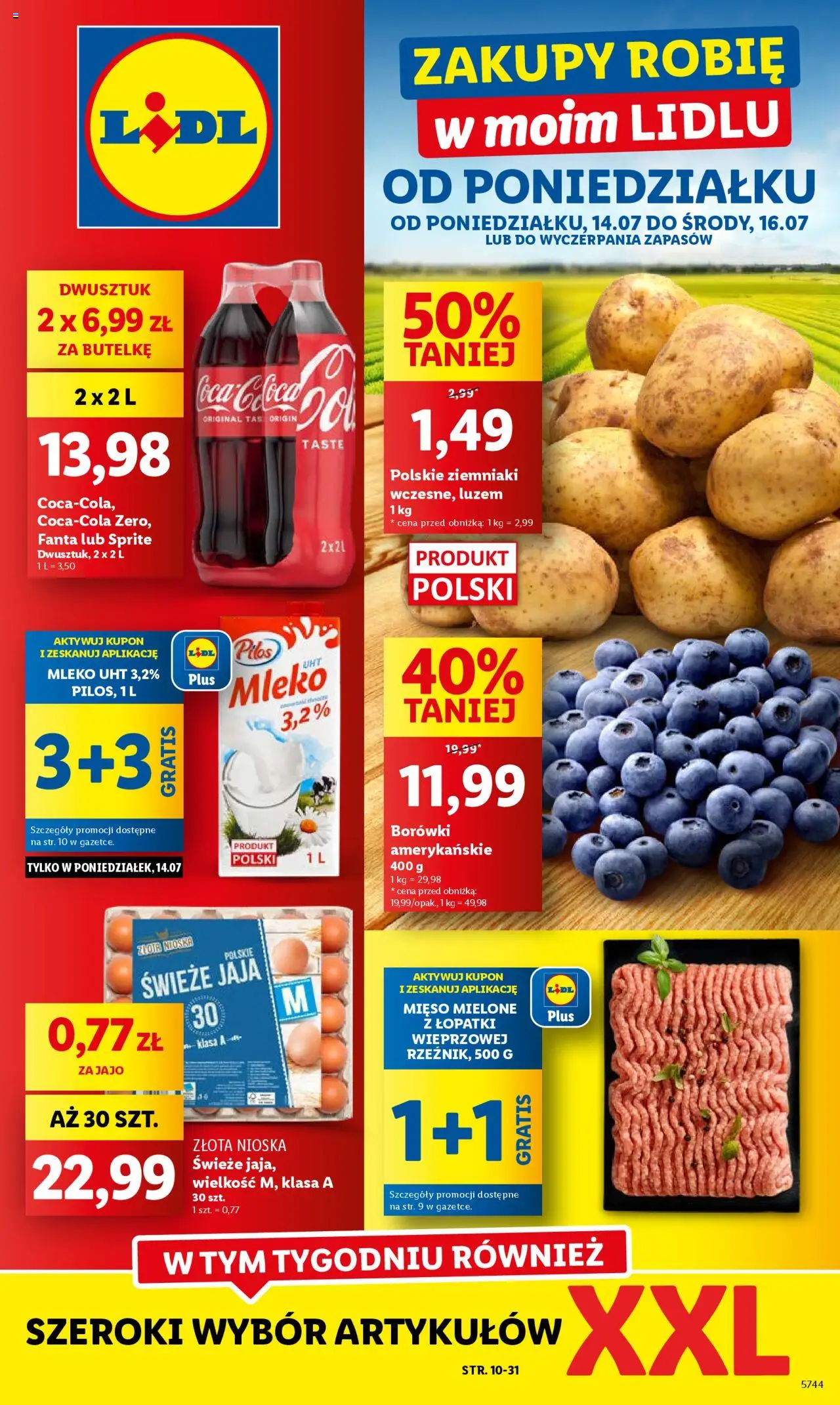 LIDL gazetka ważna od 14.07.2025 do 16.07.2025 strona 1