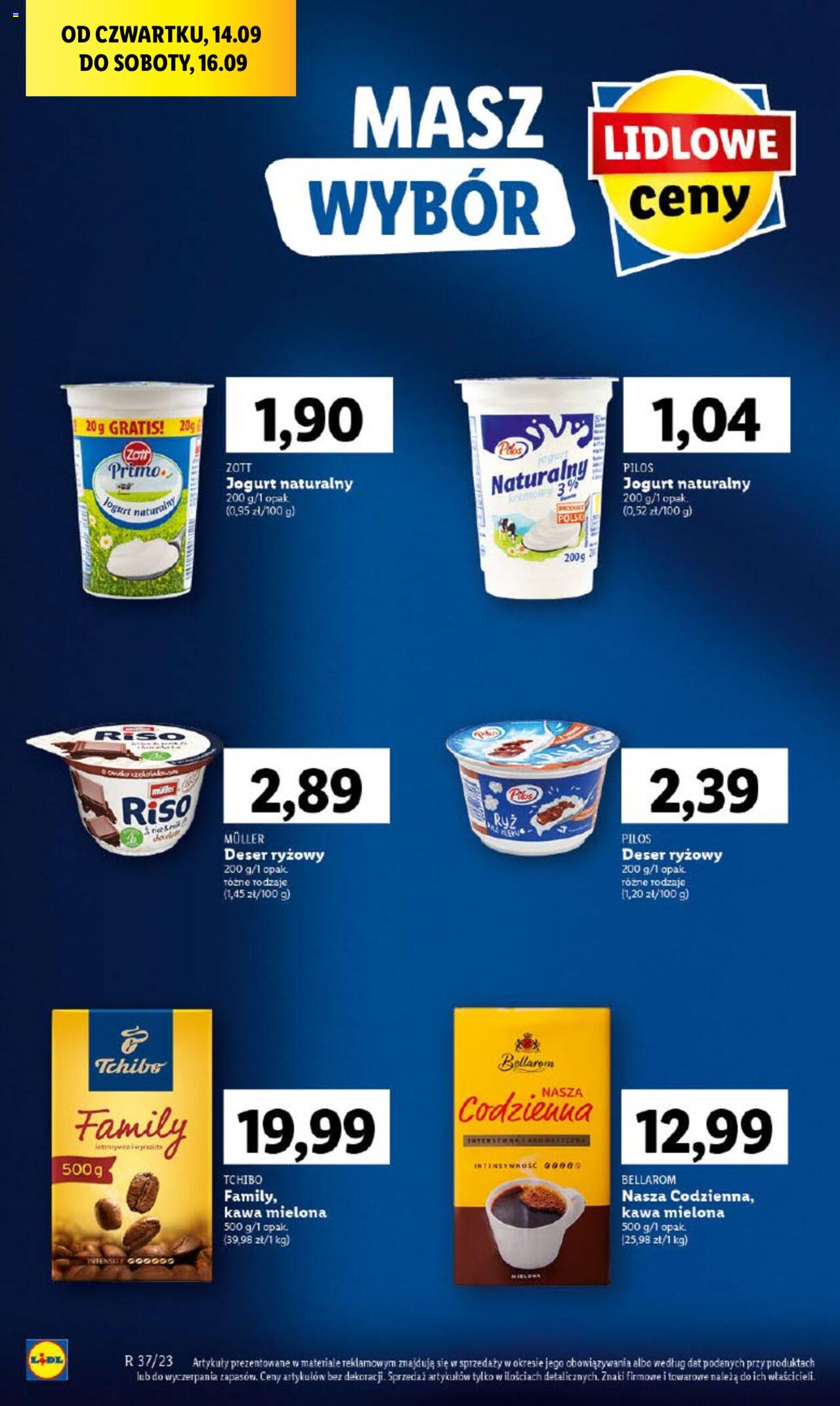 LIDL gazetka ważna od 14.09.2023 do 16.09.2023 strona 14