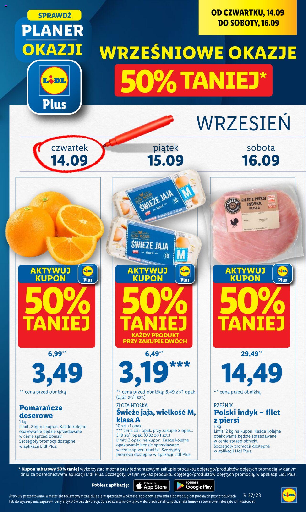 LIDL gazetka ważna od 14.09.2023 do 16.09.2023 strona 3