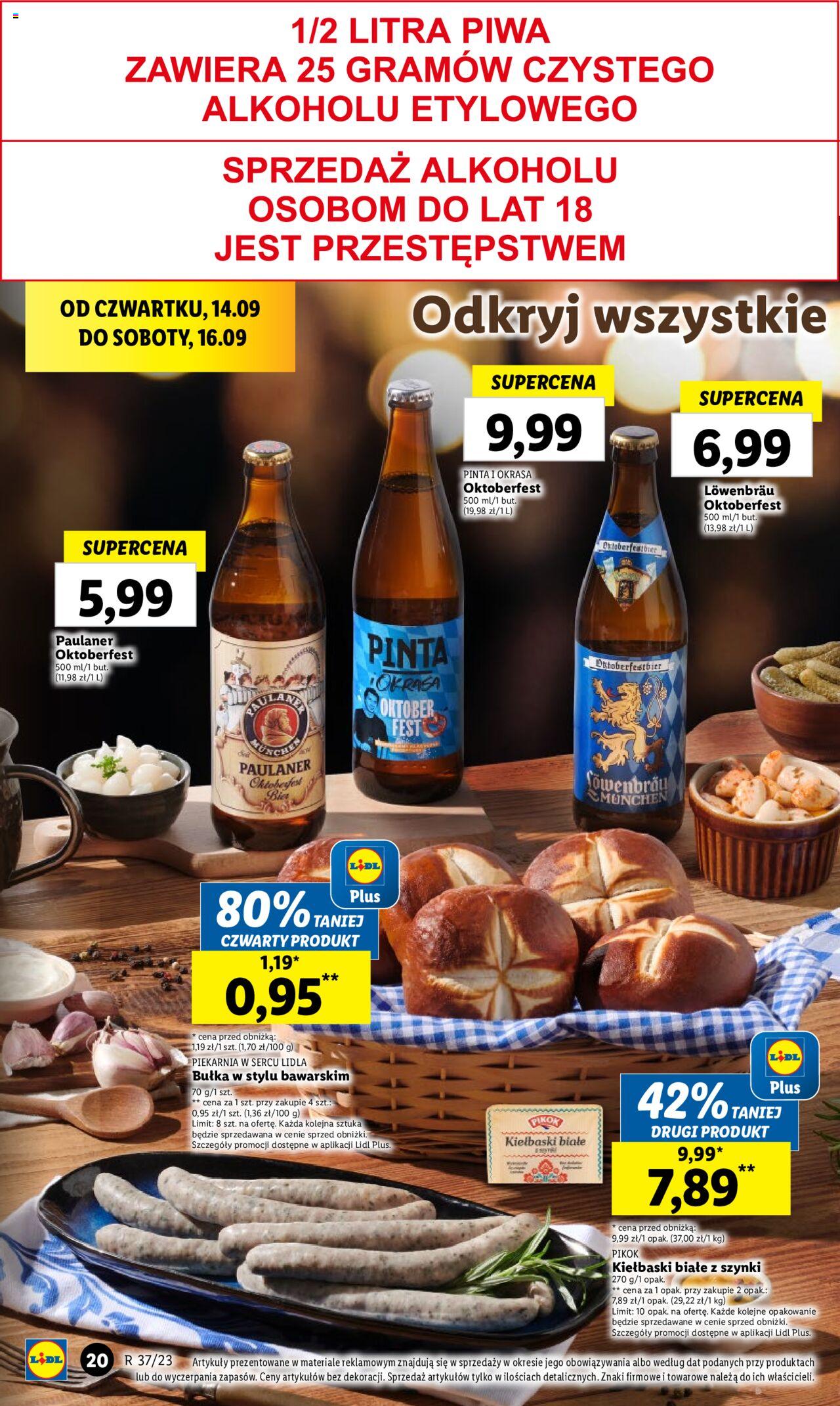 LIDL gazetka ważna od 14.09.2023 do 16.09.2023 strona 30