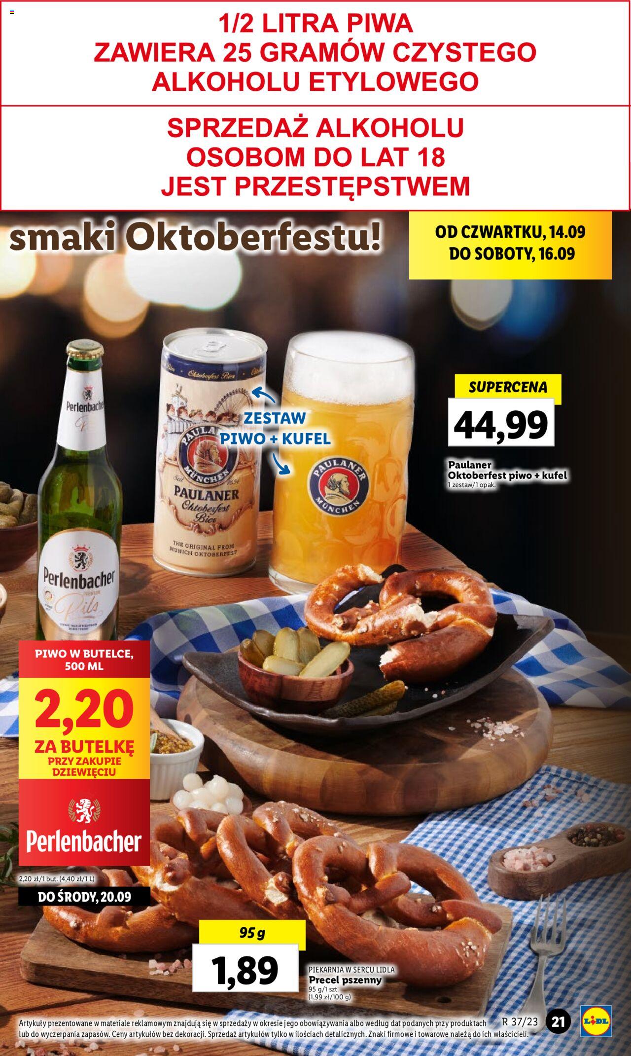 LIDL gazetka ważna od 14.09.2023 do 16.09.2023 strona 31