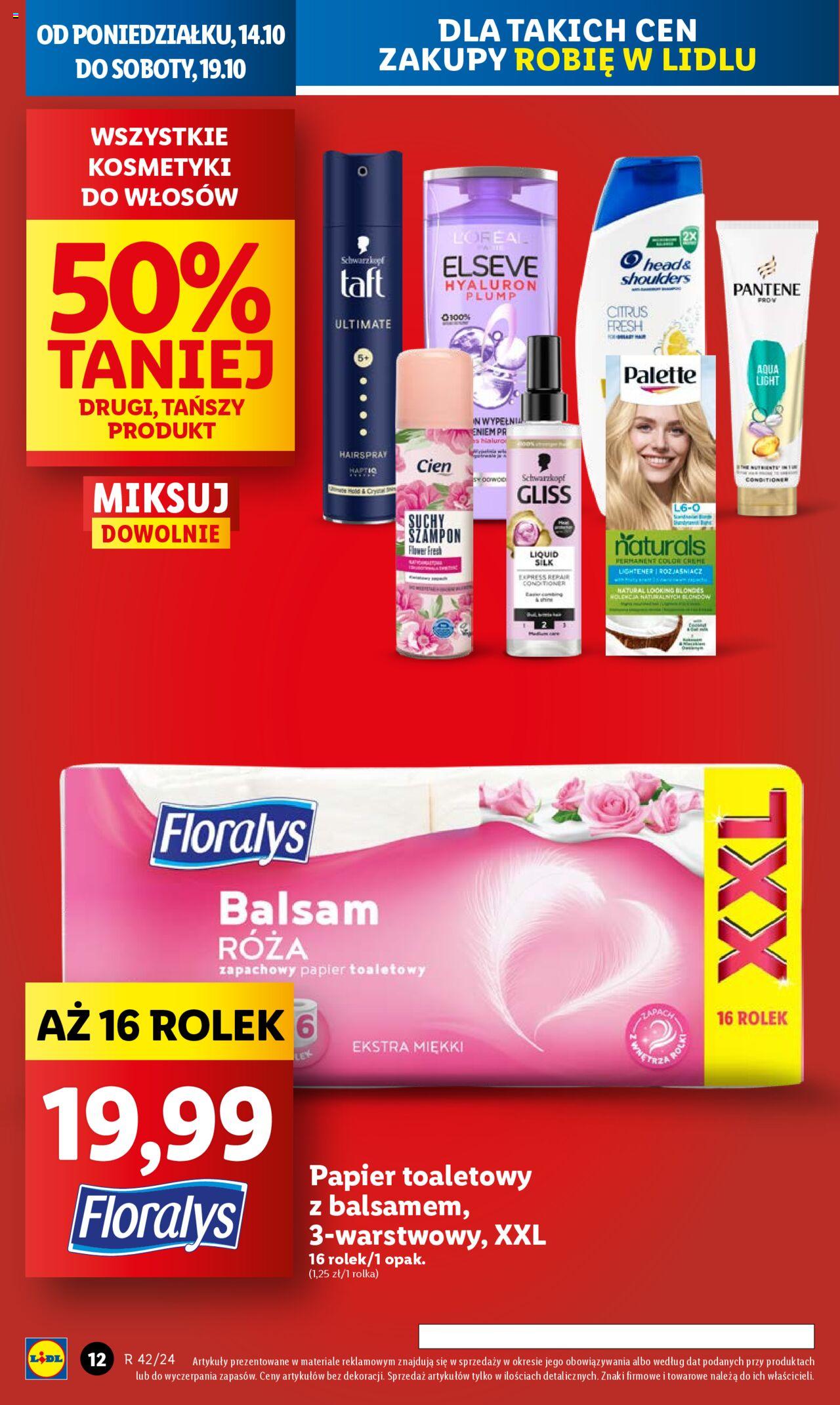 LIDL gazetka ważna od  14.10.2024 do 16.10.2024 strona 12