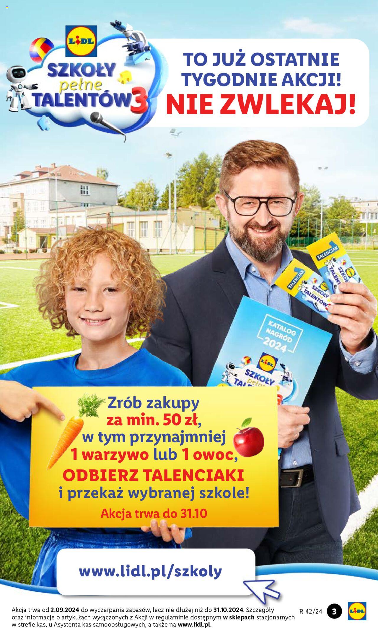 LIDL gazetka ważna od  14.10.2024 do 16.10.2024 strona 3