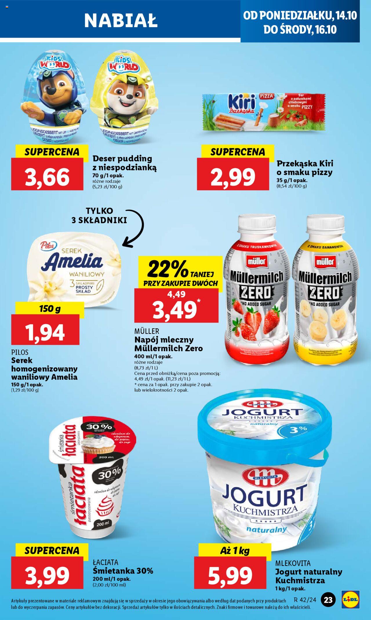 LIDL gazetka ważna od  14.10.2024 do 16.10.2024 strona 22