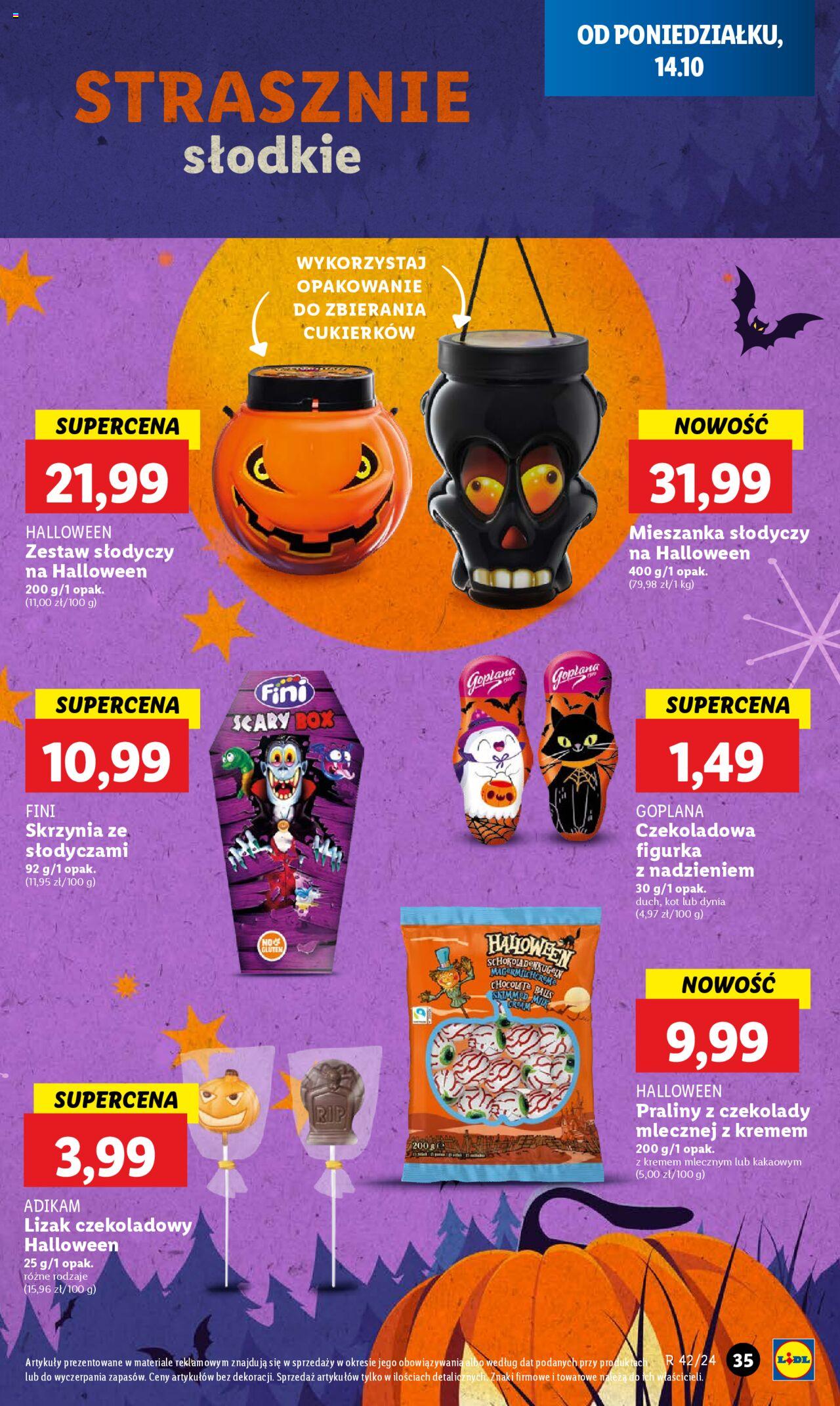 LIDL gazetka ważna od  14.10.2024 do 16.10.2024 strona 34