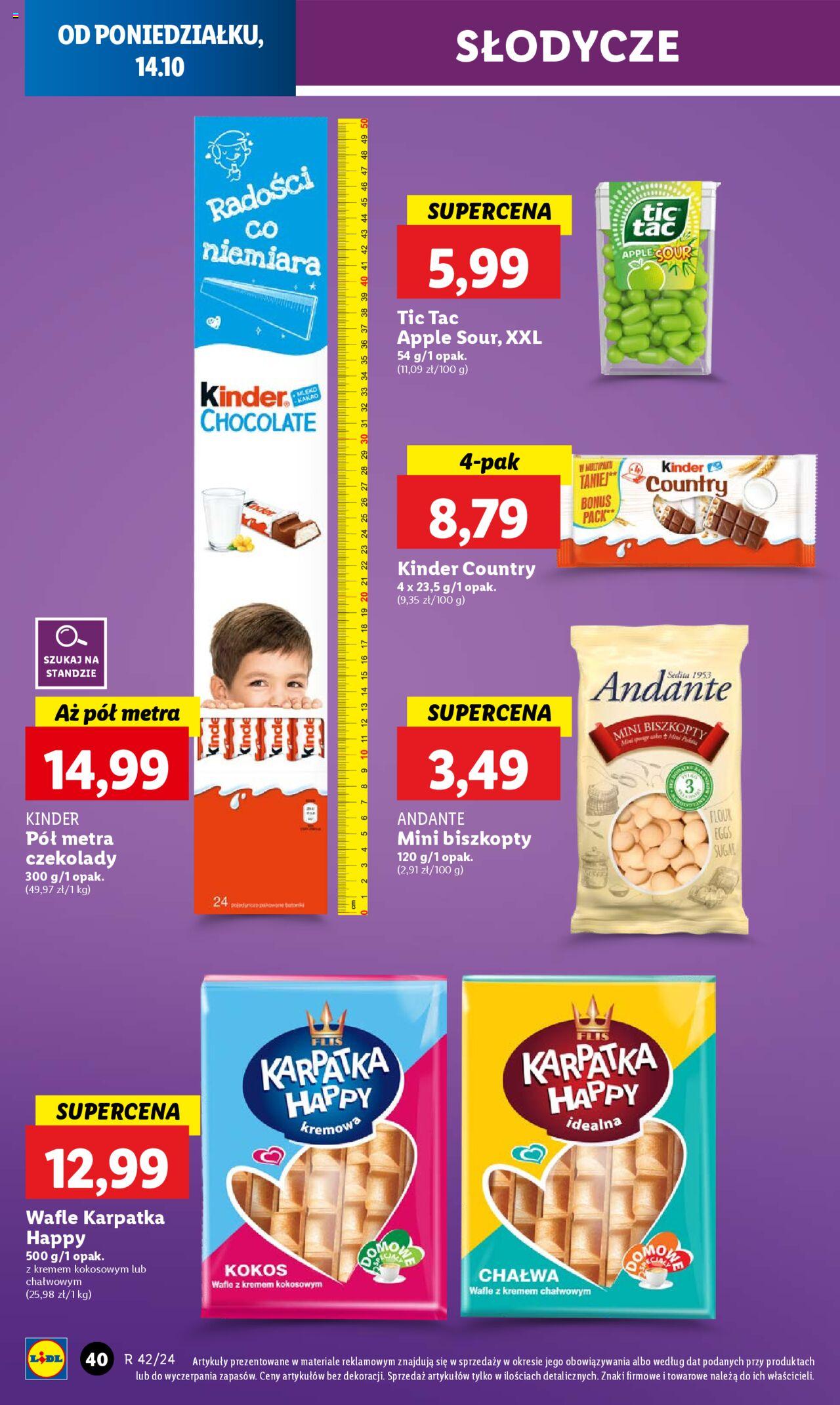 LIDL gazetka ważna od  14.10.2024 do 16.10.2024 strona 39