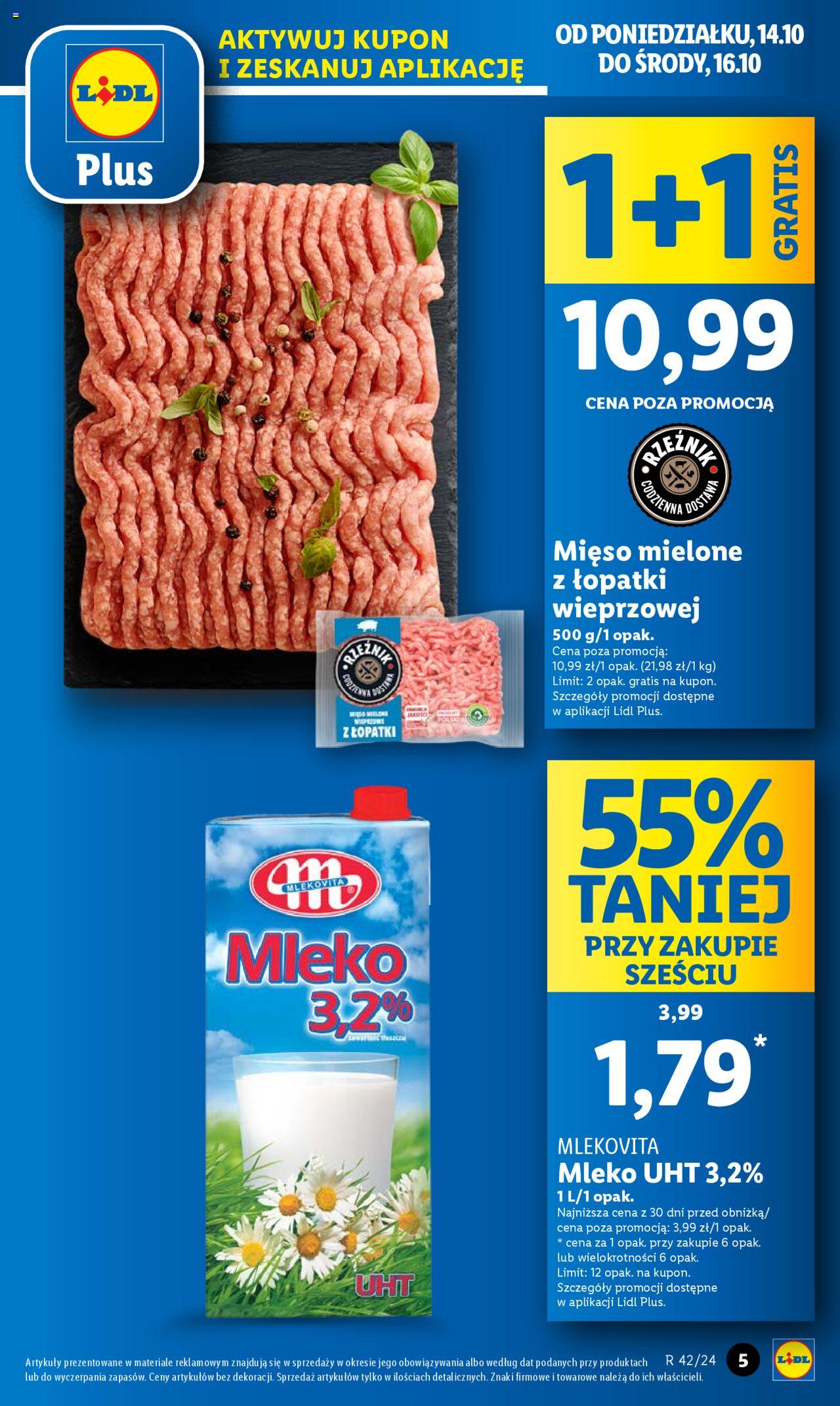 LIDL gazetka ważna od  14.10.2024 do 16.10.2024 strona 5