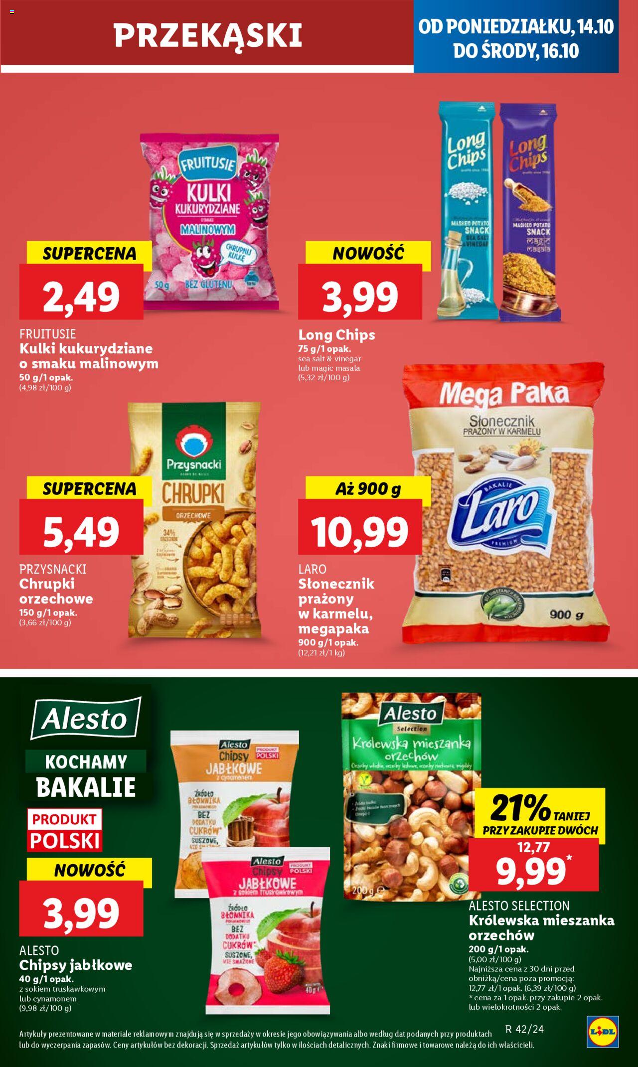 LIDL gazetka ważna od  14.10.2024 do 16.10.2024 strona 42