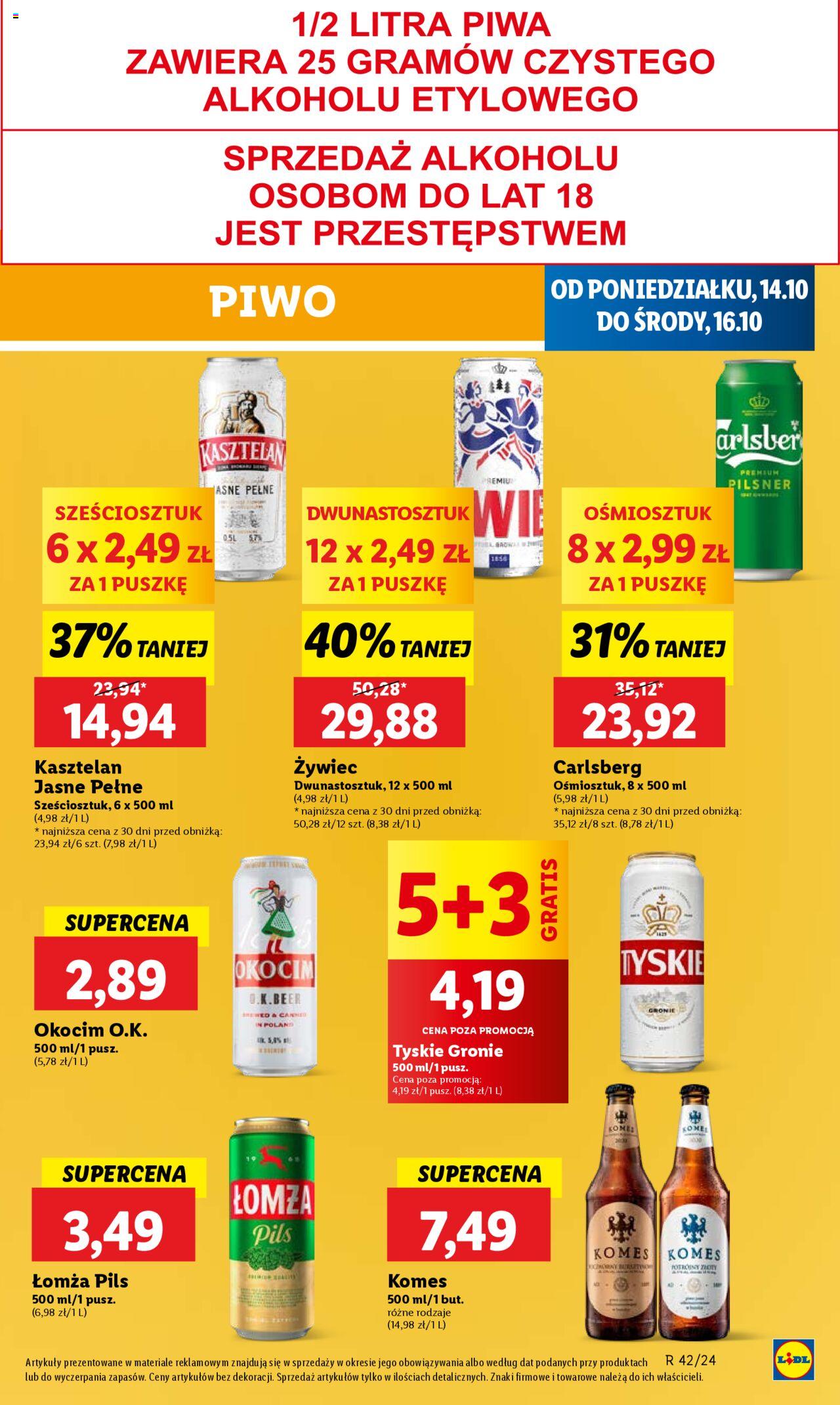 LIDL gazetka ważna od  14.10.2024 do 16.10.2024 strona 43