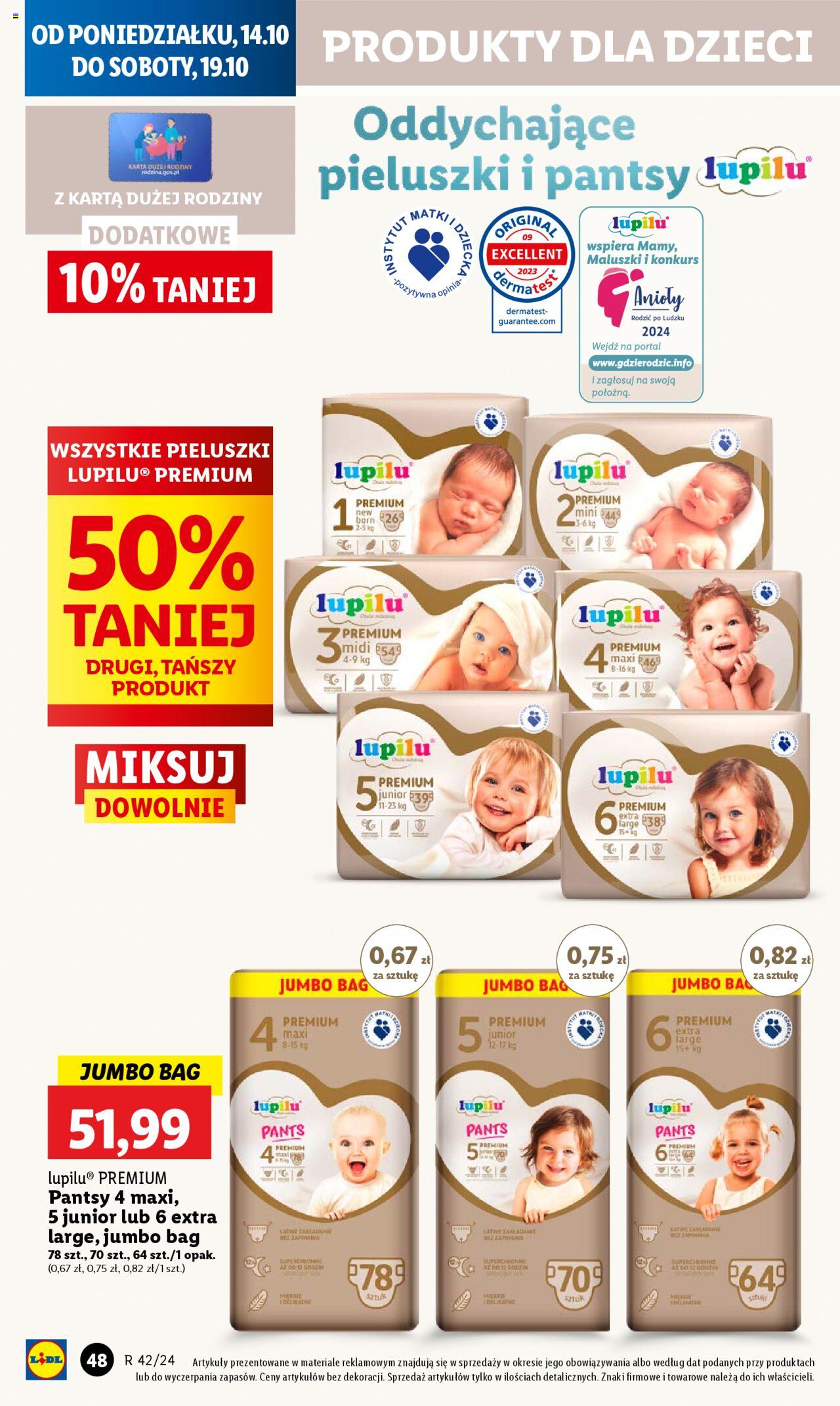 LIDL gazetka ważna od  14.10.2024 do 16.10.2024 strona 47