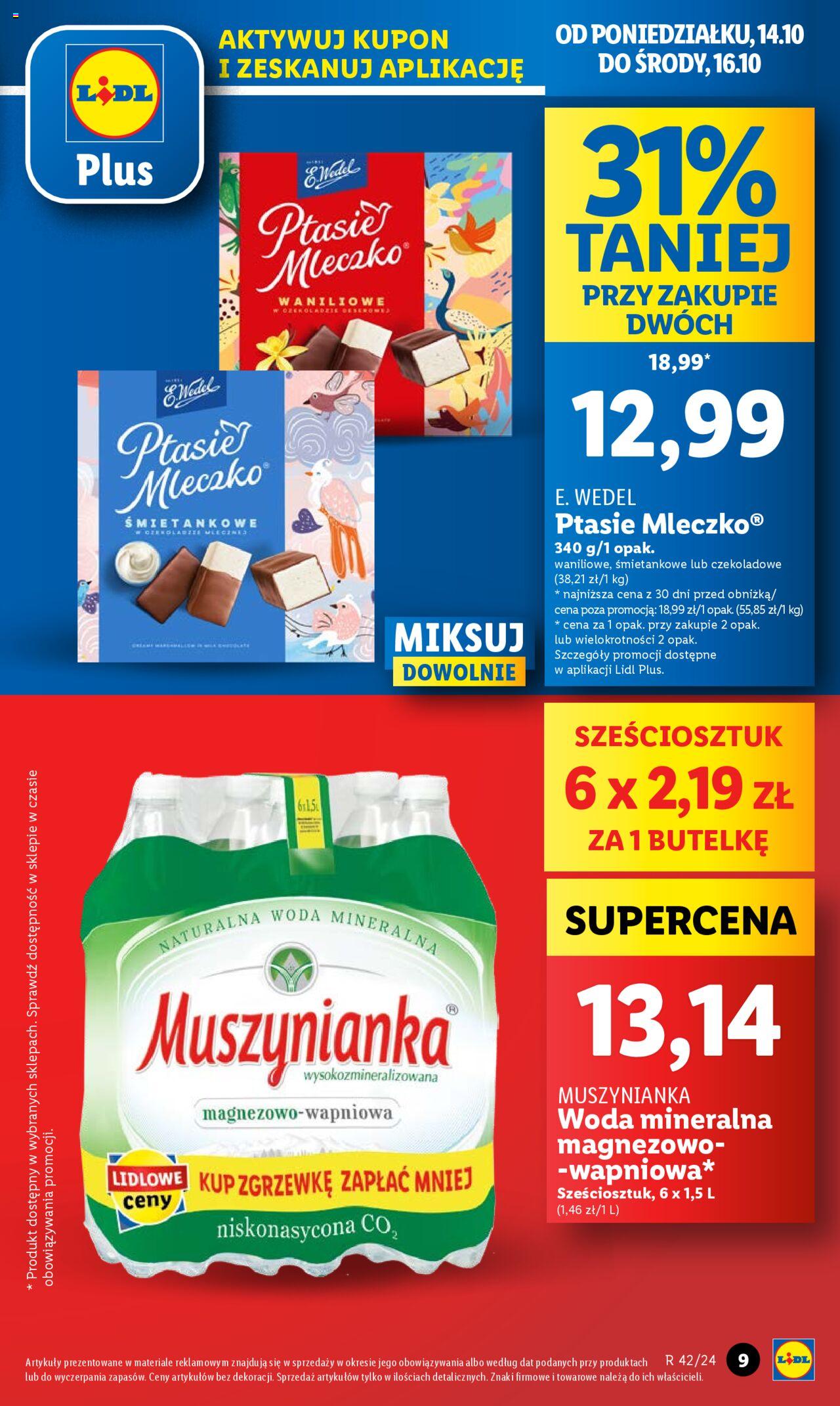 LIDL gazetka ważna od  14.10.2024 do 16.10.2024 strona 9