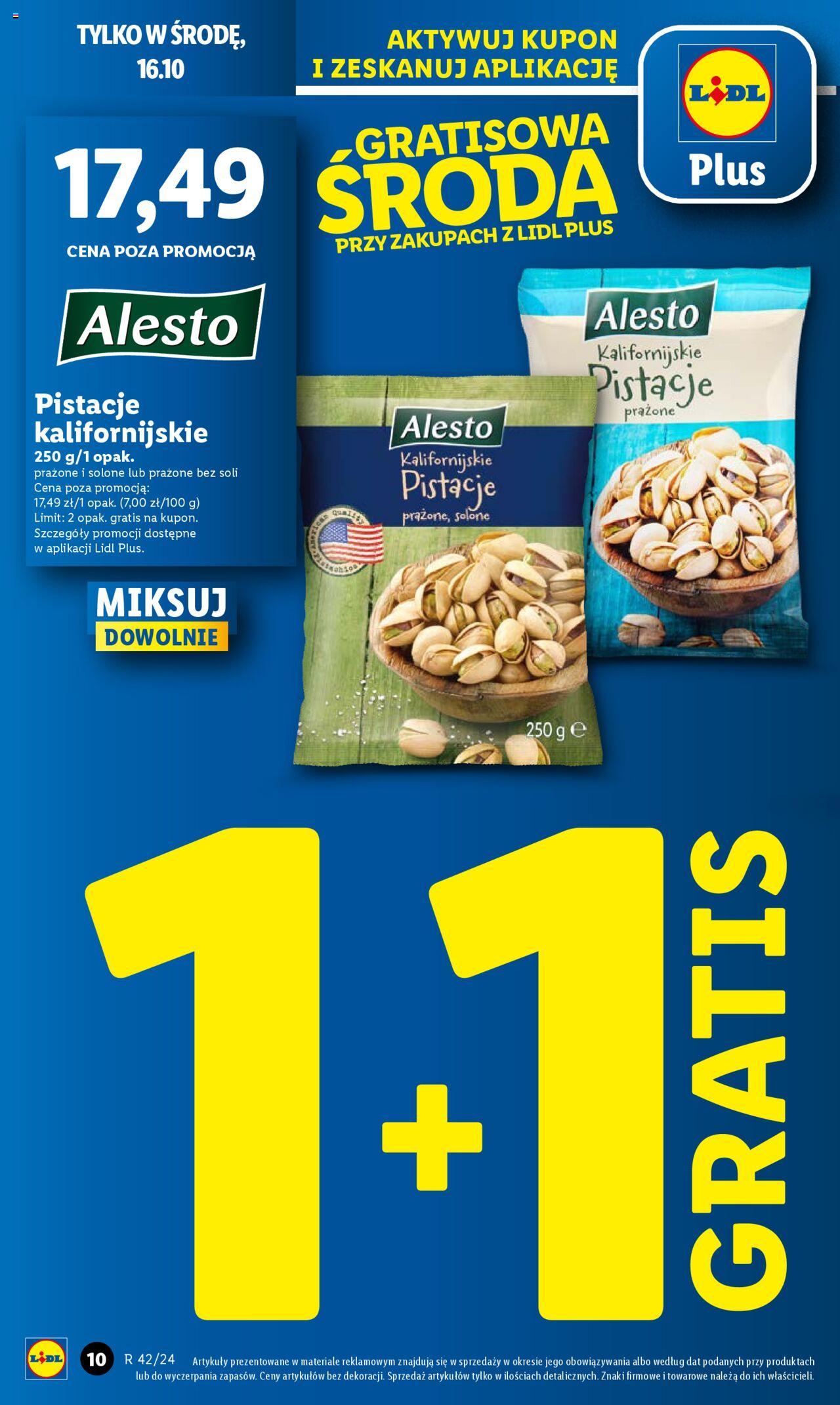 LIDL gazetka ważna od  14.10.2024 do 16.10.2024 strona 10