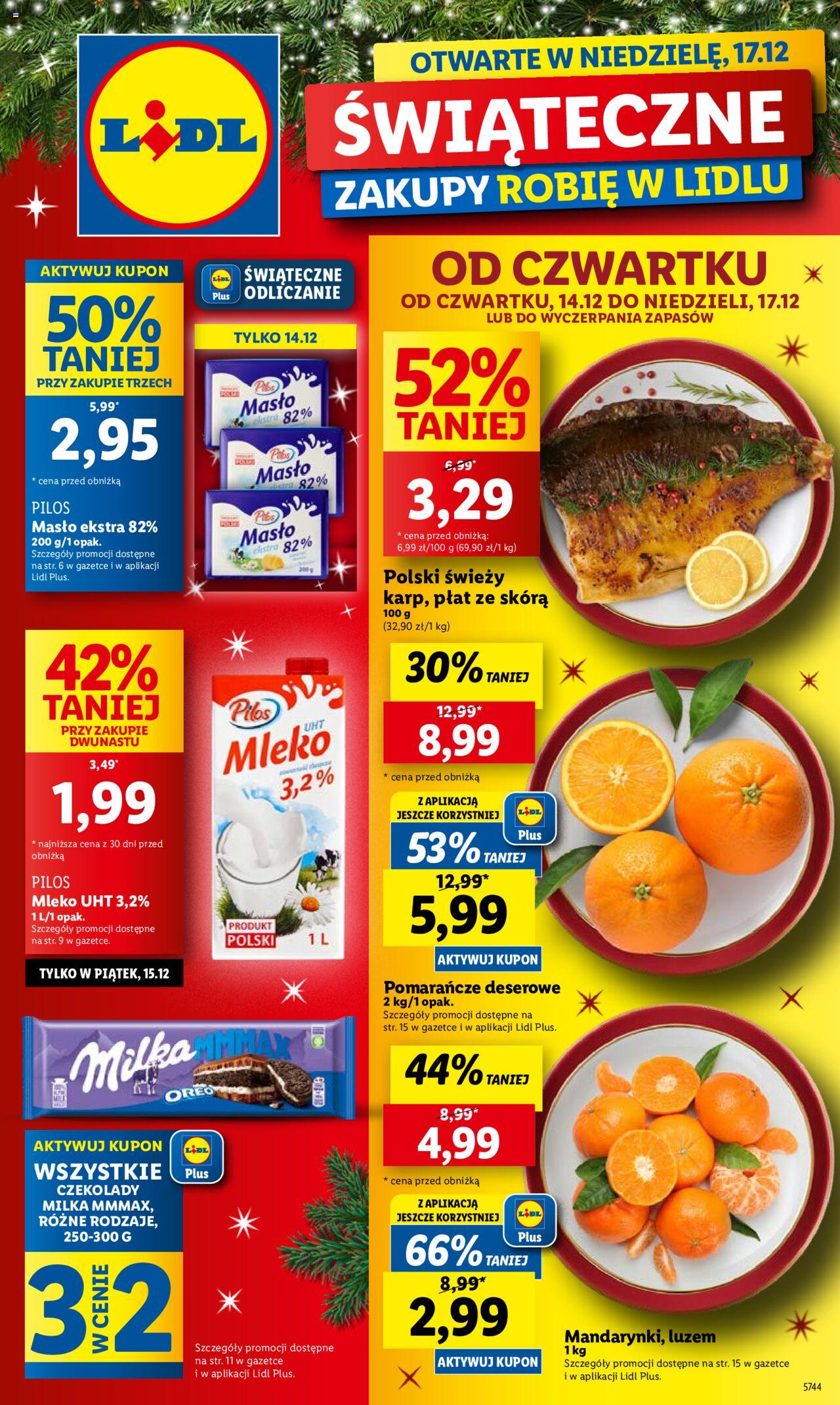 Lidl gazetka ważna od 14.12.2023 do 17.12.2023 strona 1