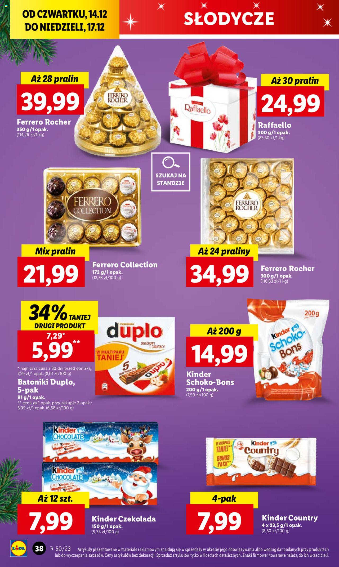 Lidl gazetka ważna od 14.12.2023 do 17.12.2023 strona 40