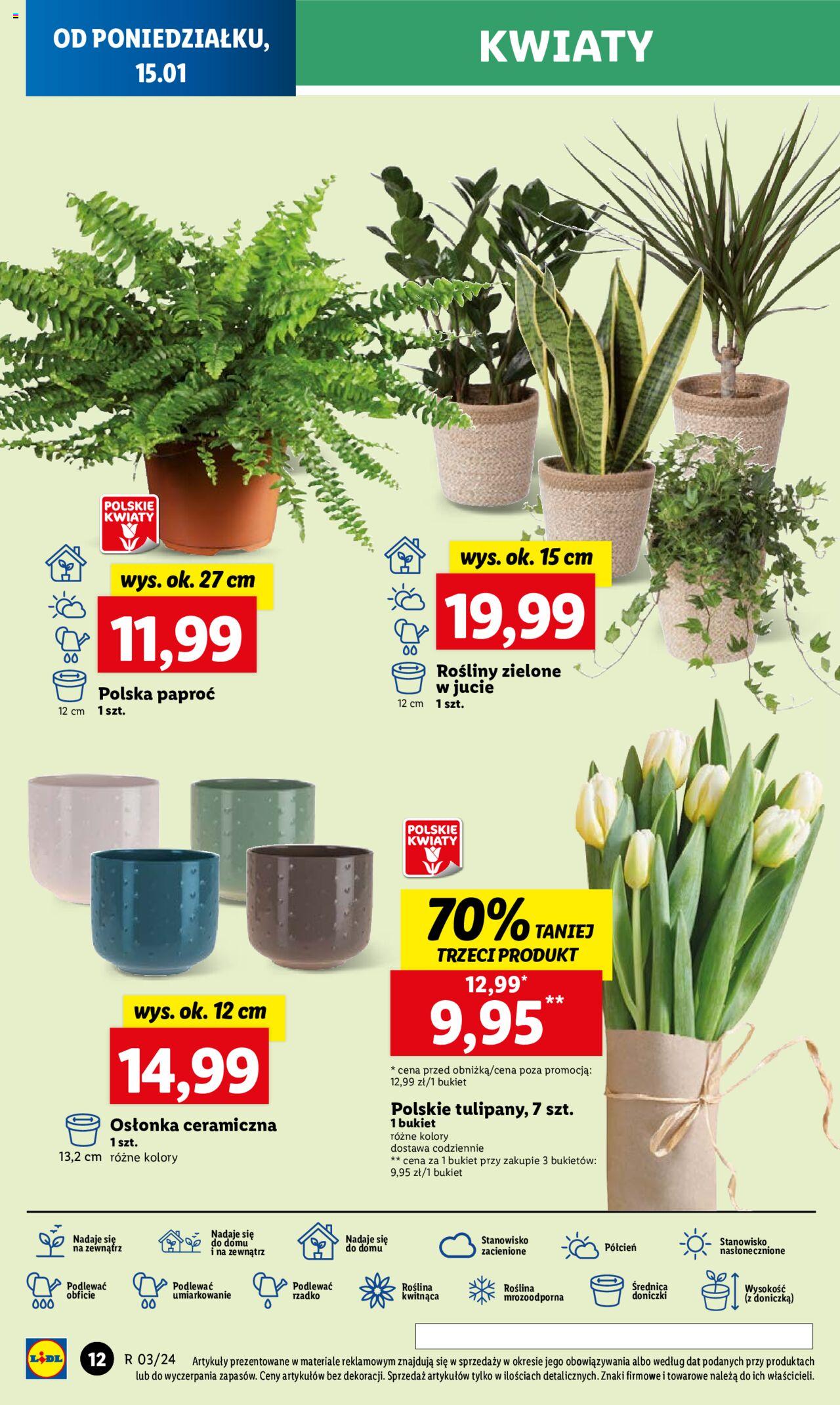 LIDL gazetka ważna od 15.01.2024 do 17.01.2024 strona 12