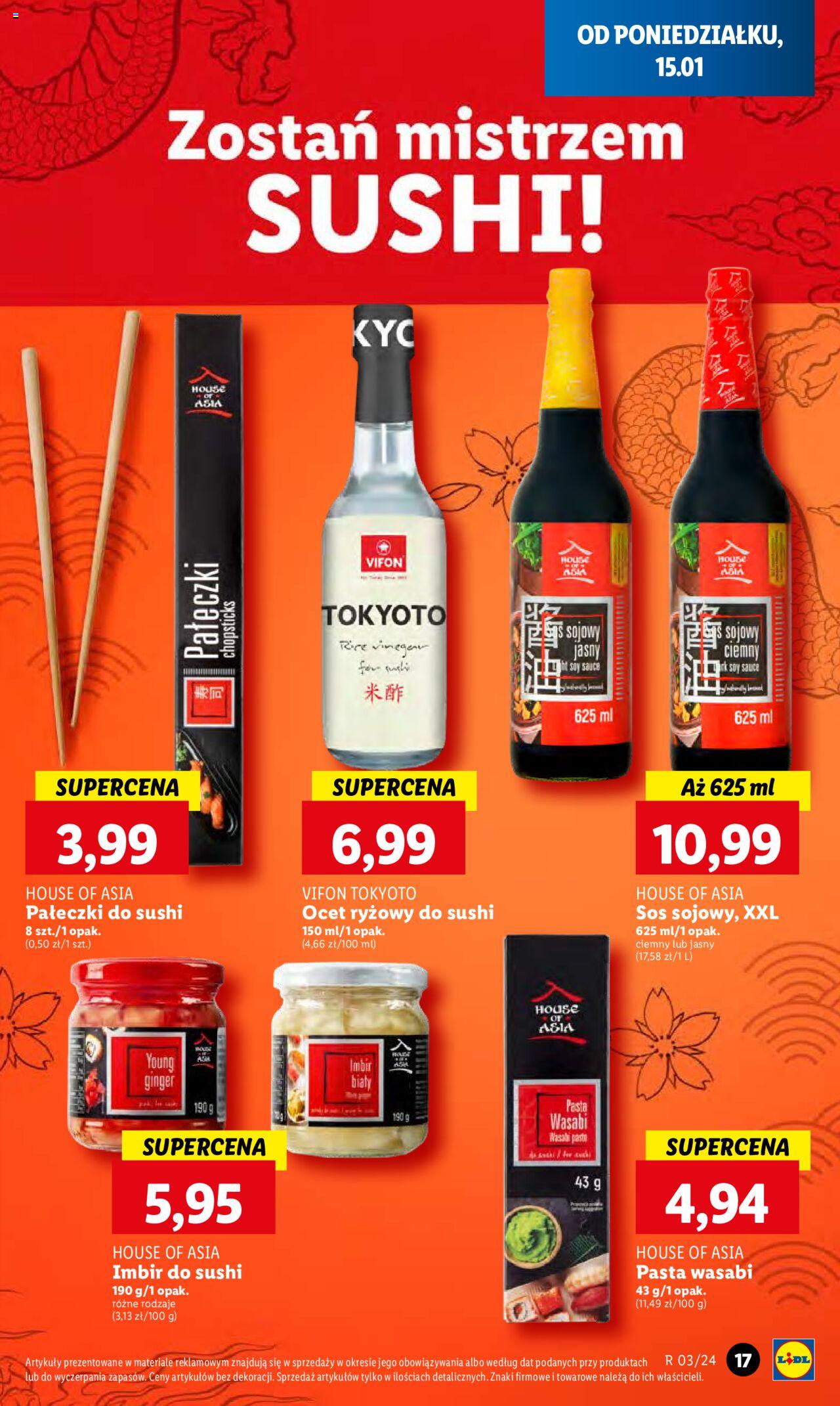 LIDL gazetka ważna od 15.01.2024 do 17.01.2024 strona 17