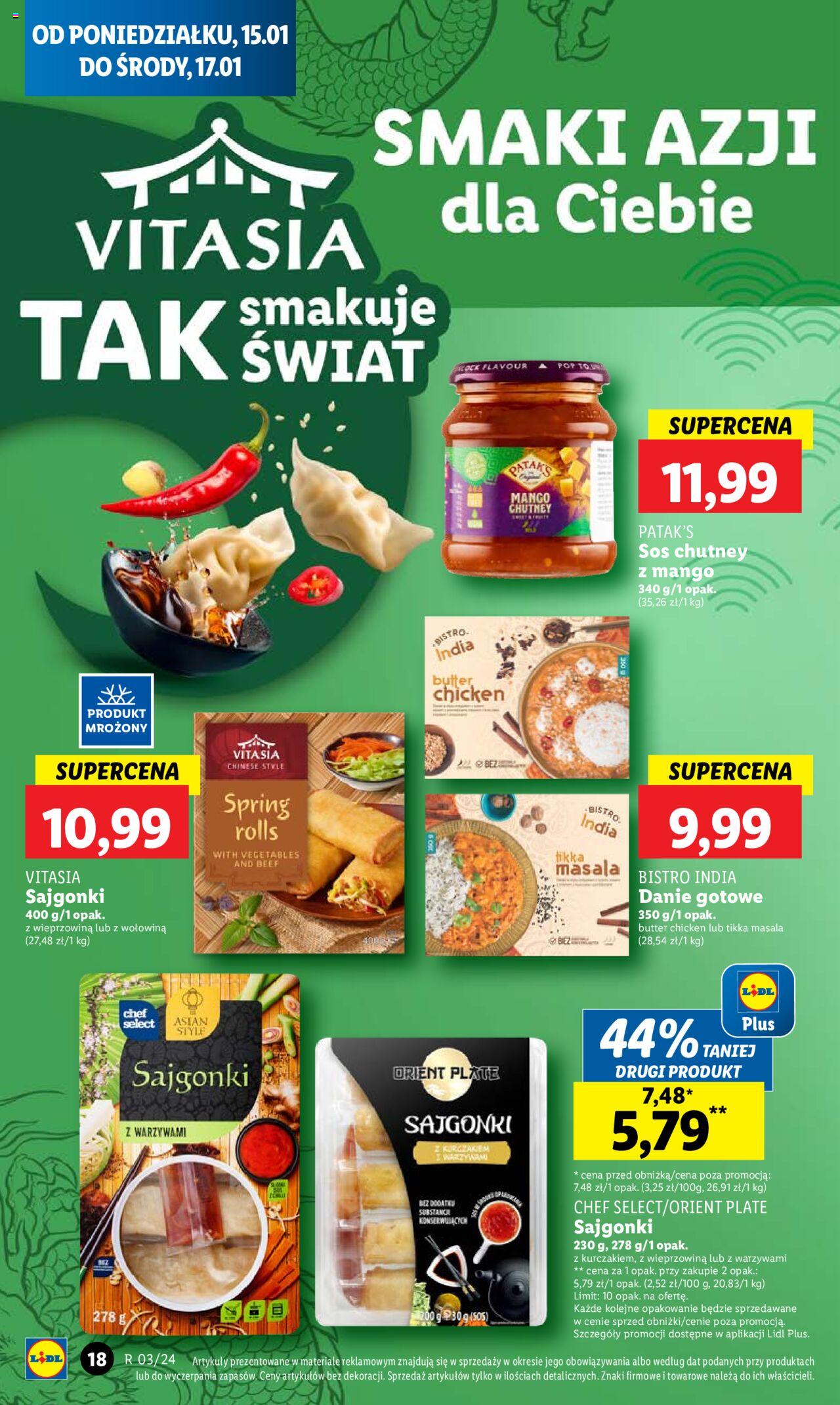 LIDL gazetka ważna od 15.01.2024 do 17.01.2024 strona 18