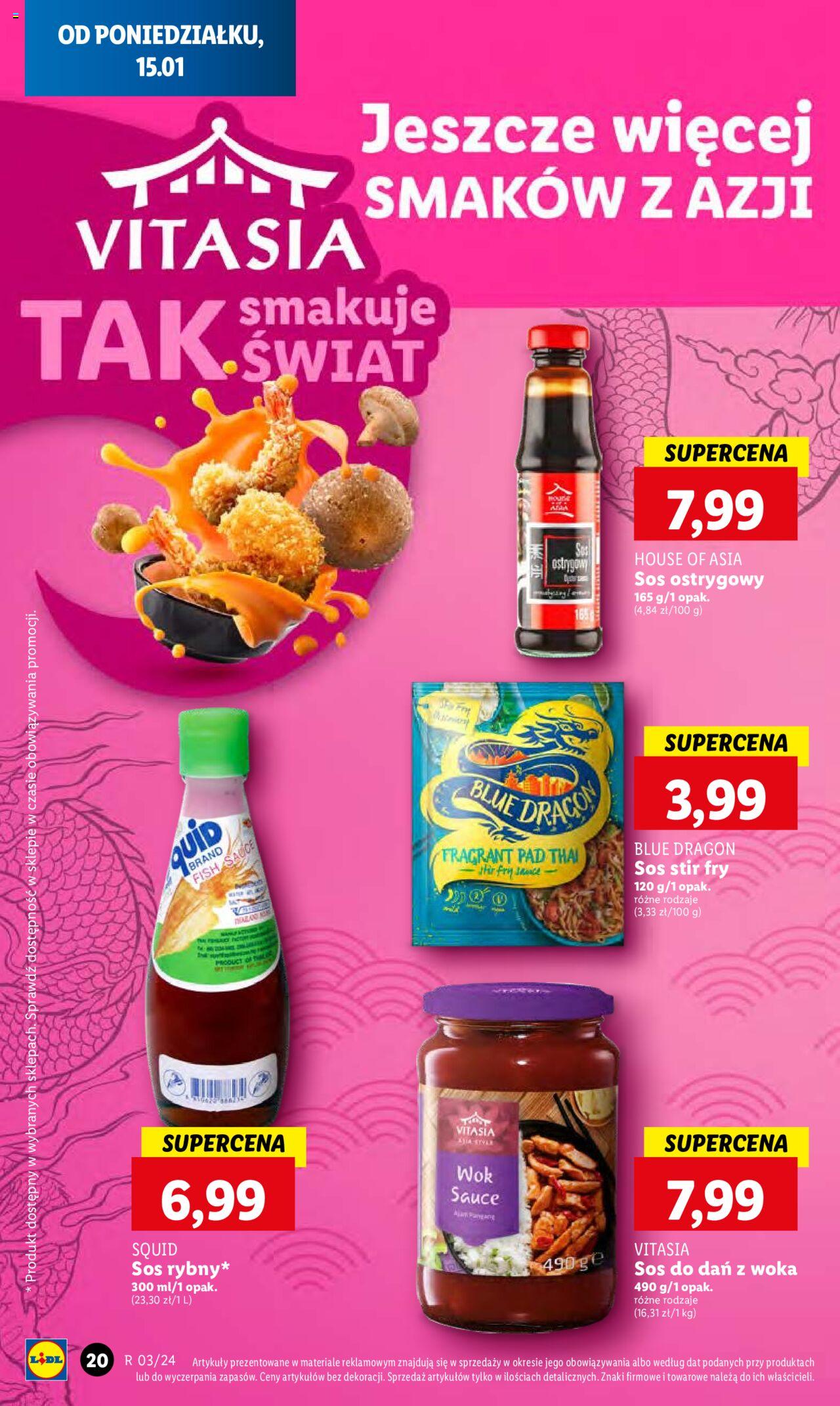 LIDL gazetka ważna od 15.01.2024 do 17.01.2024 strona 20