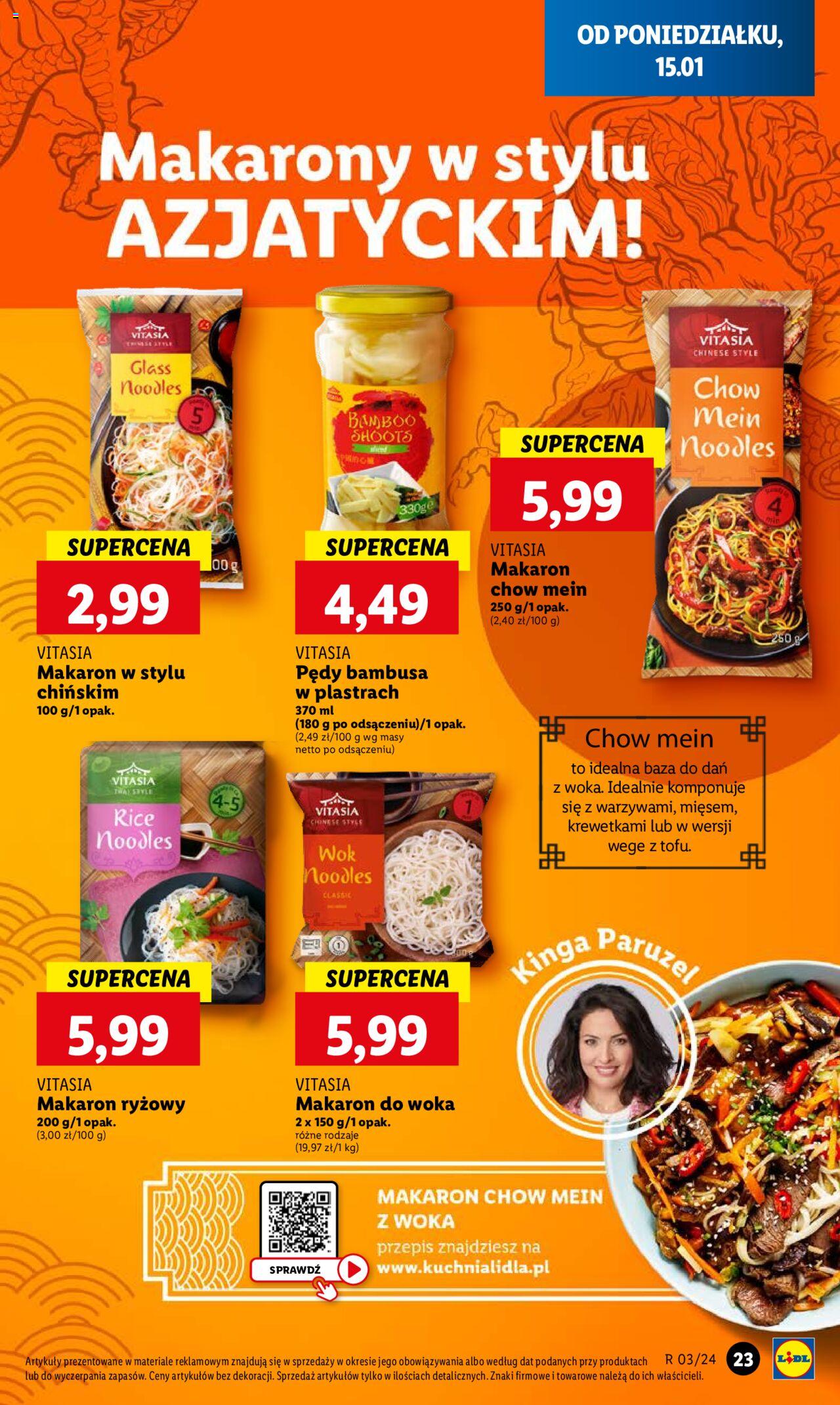 LIDL gazetka ważna od 15.01.2024 do 17.01.2024 strona 23