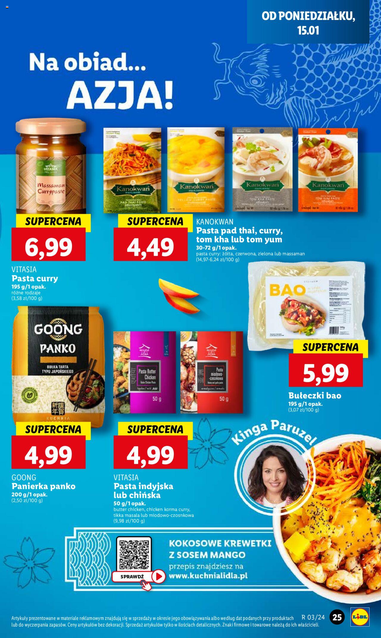 LIDL gazetka ważna od 15.01.2024 do 17.01.2024 strona 25