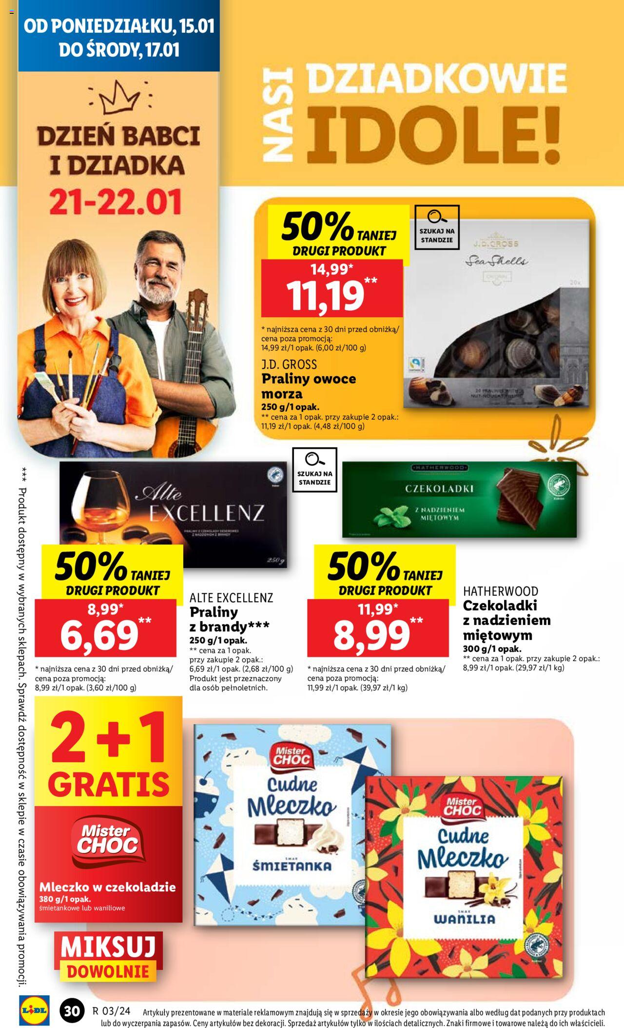 LIDL gazetka ważna od 15.01.2024 do 17.01.2024 strona 30