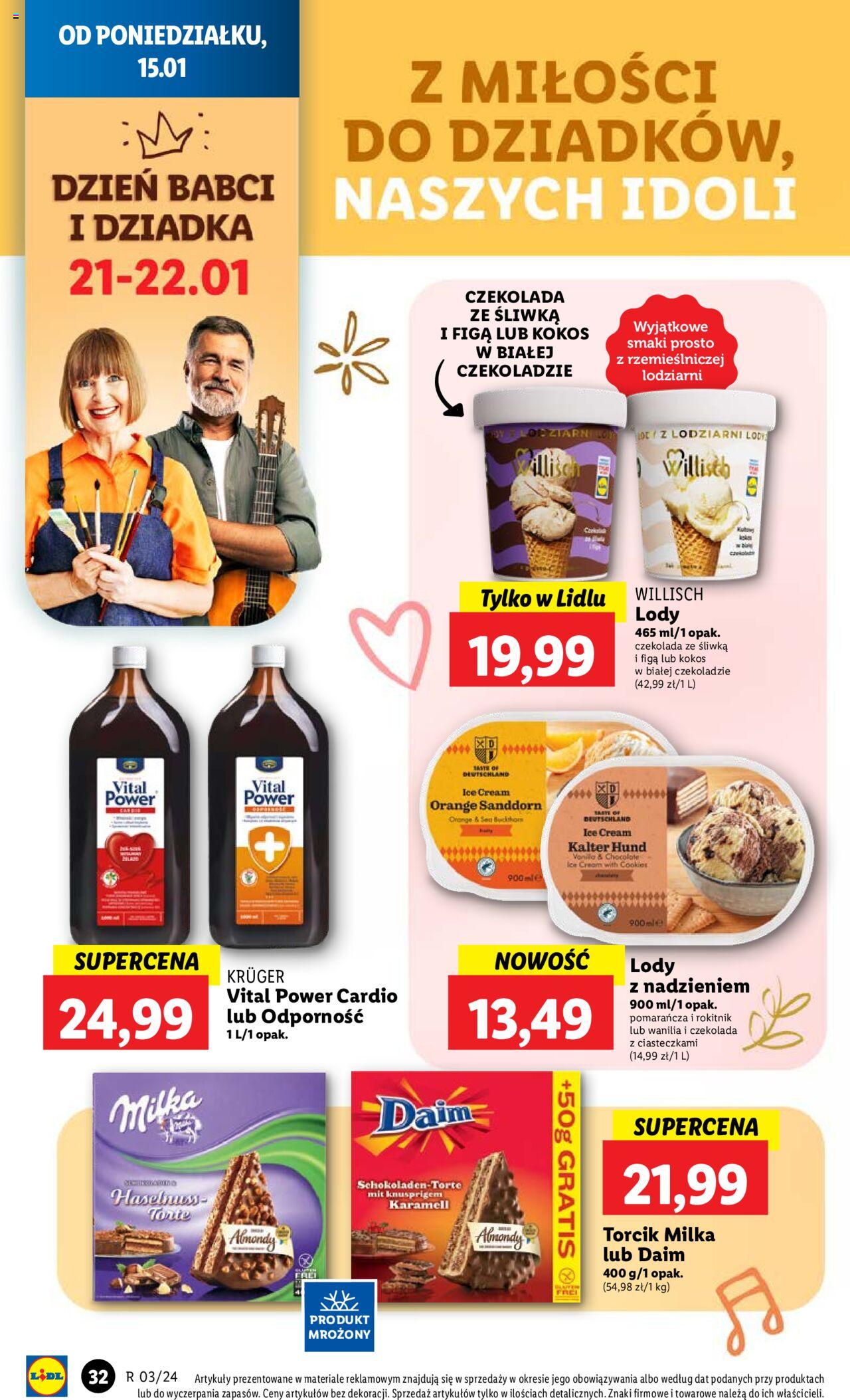 LIDL gazetka ważna od 15.01.2024 do 17.01.2024 strona 32