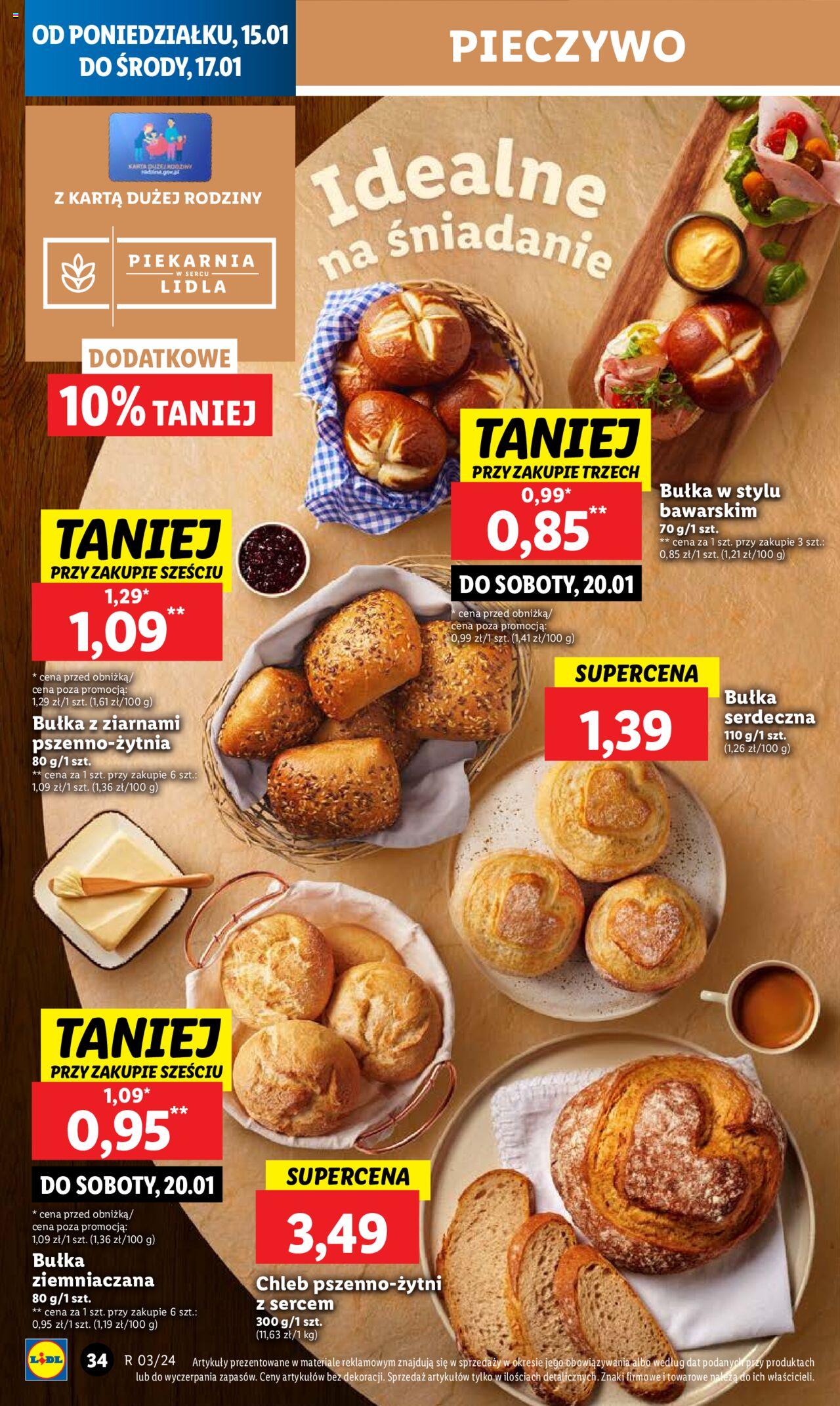 LIDL gazetka ważna od 15.01.2024 do 17.01.2024 strona 34
