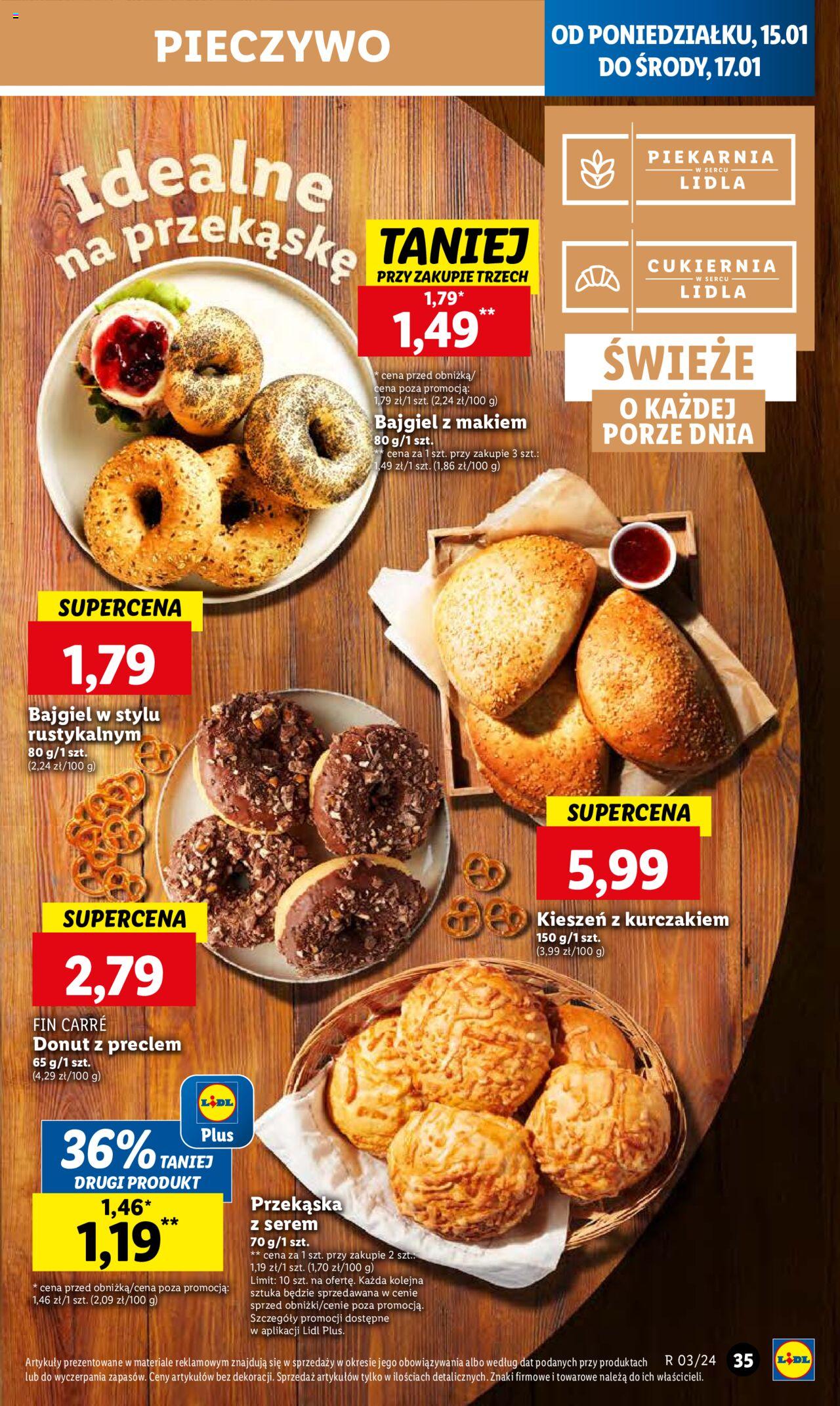 LIDL gazetka ważna od 15.01.2024 do 17.01.2024 strona 35