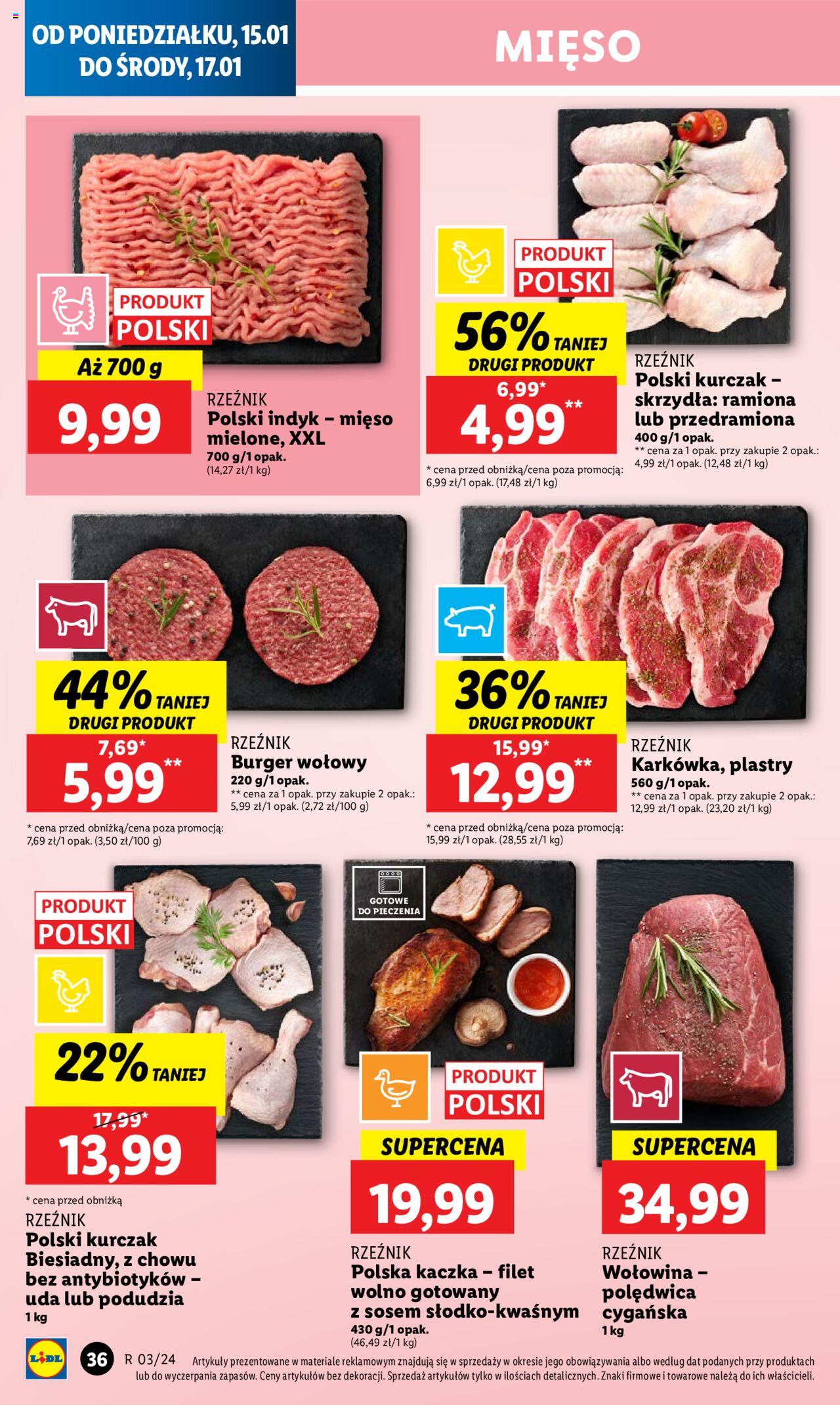 LIDL gazetka ważna od 15.01.2024 do 17.01.2024 strona 36