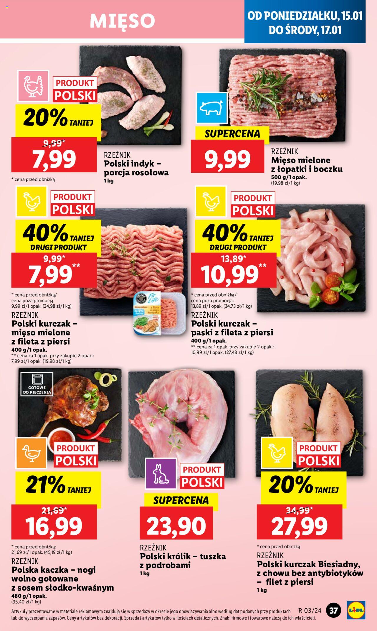 LIDL gazetka ważna od 15.01.2024 do 17.01.2024 strona 37