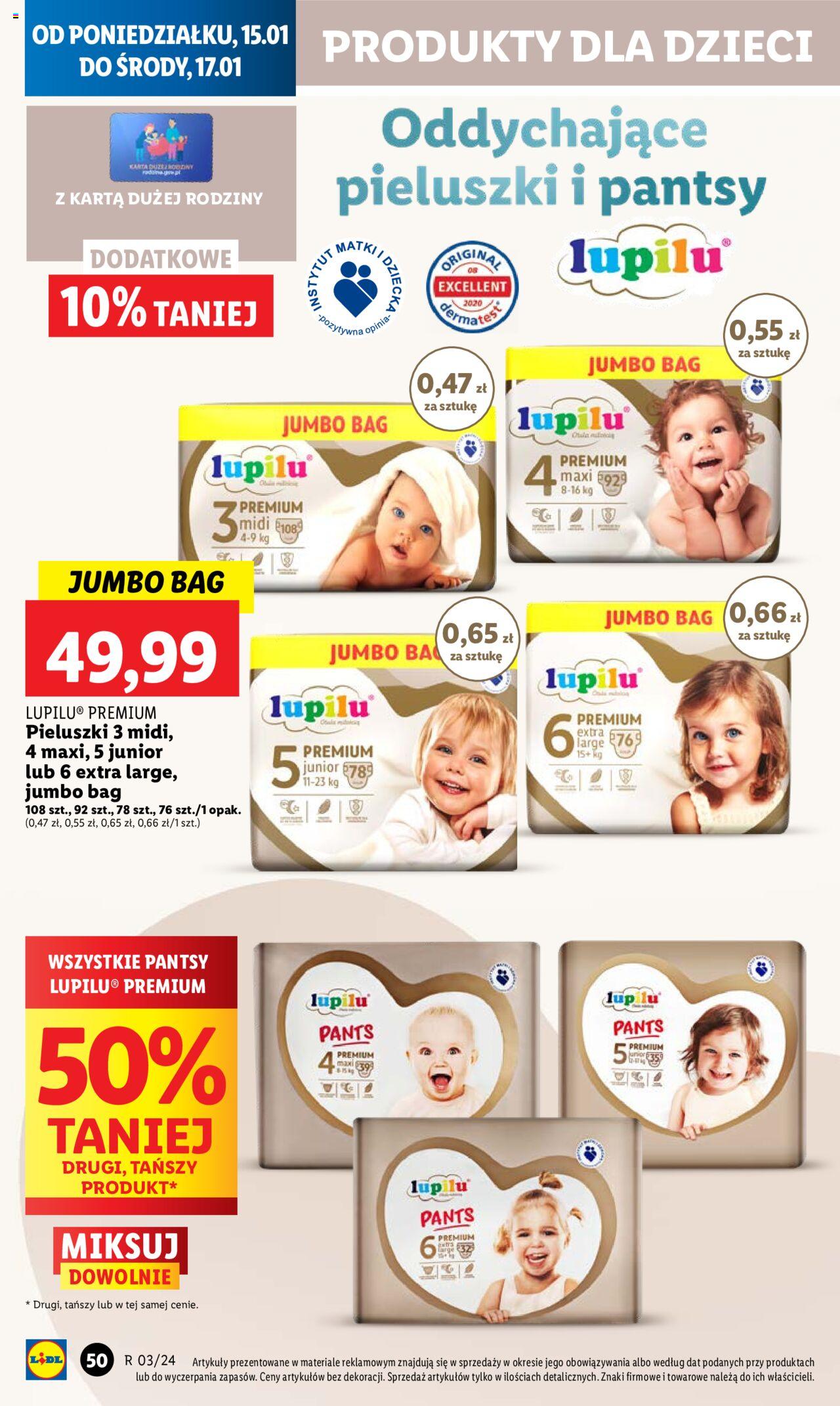 LIDL gazetka ważna od 15.01.2024 do 17.01.2024 strona 52