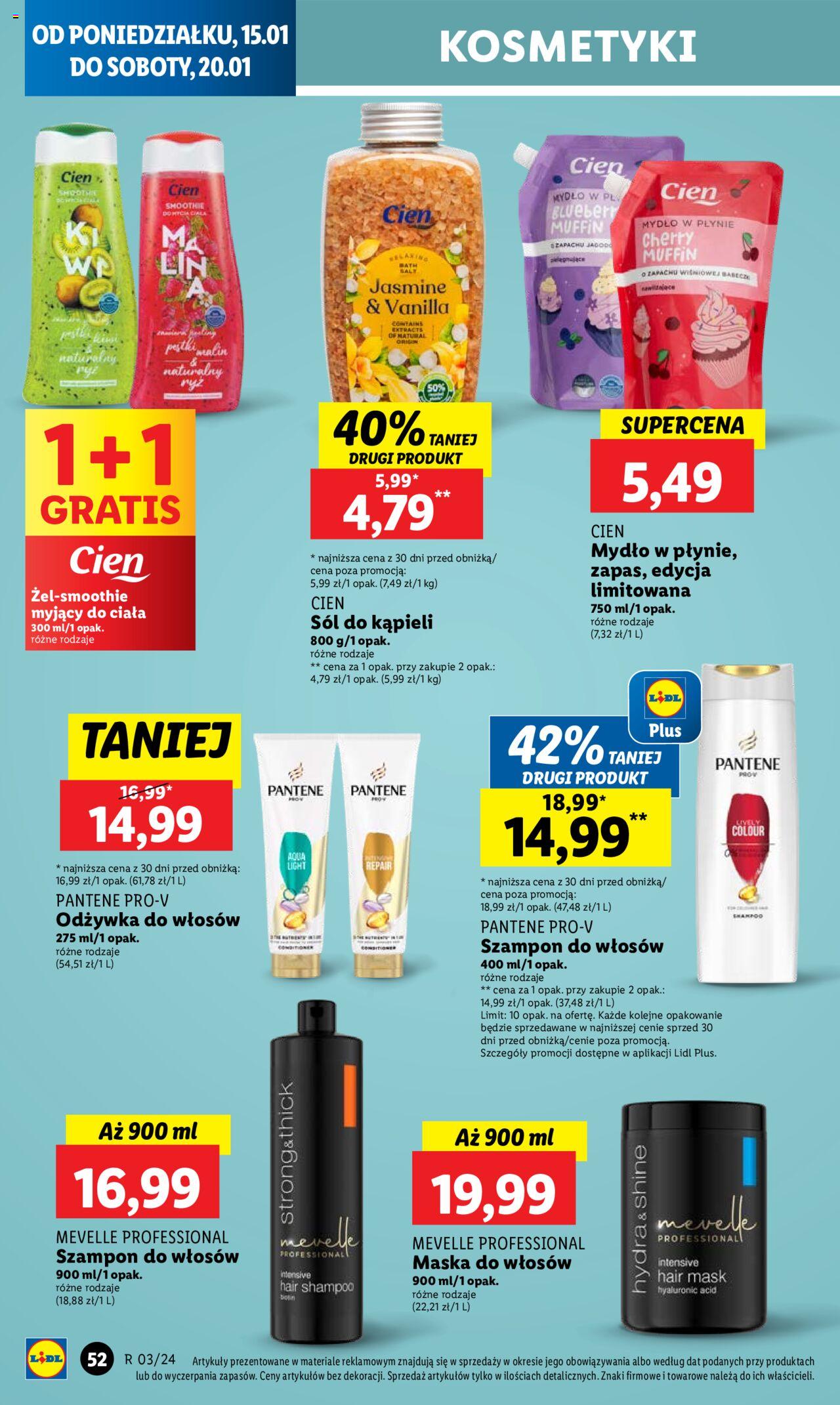 LIDL gazetka ważna od 15.01.2024 do 17.01.2024 strona 54