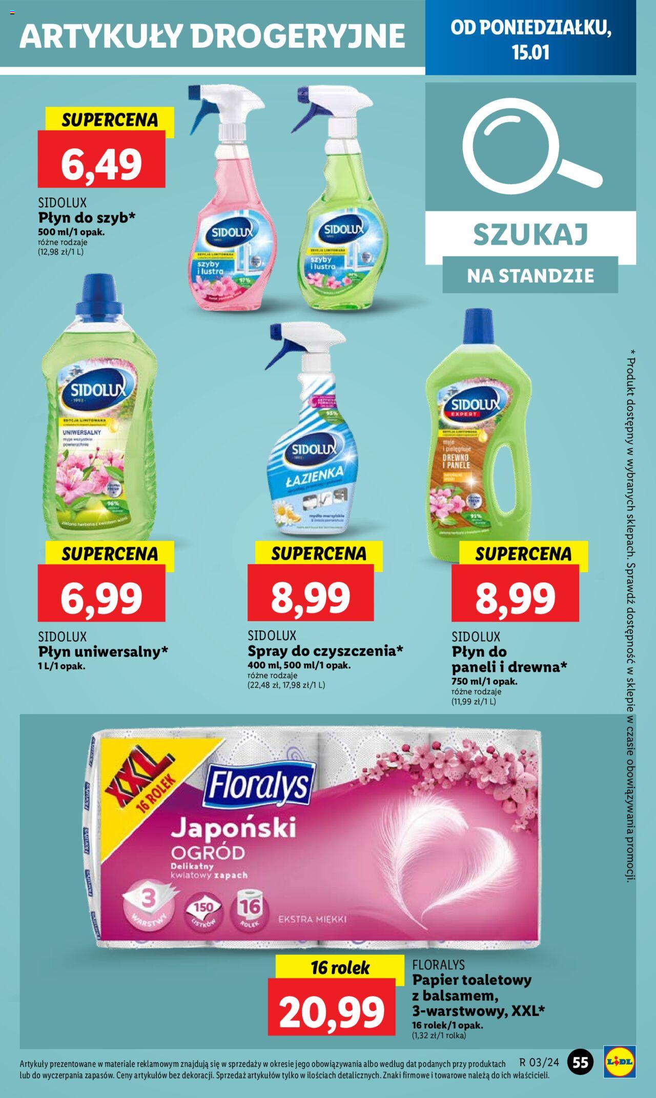 LIDL gazetka ważna od 15.01.2024 do 17.01.2024 strona 57